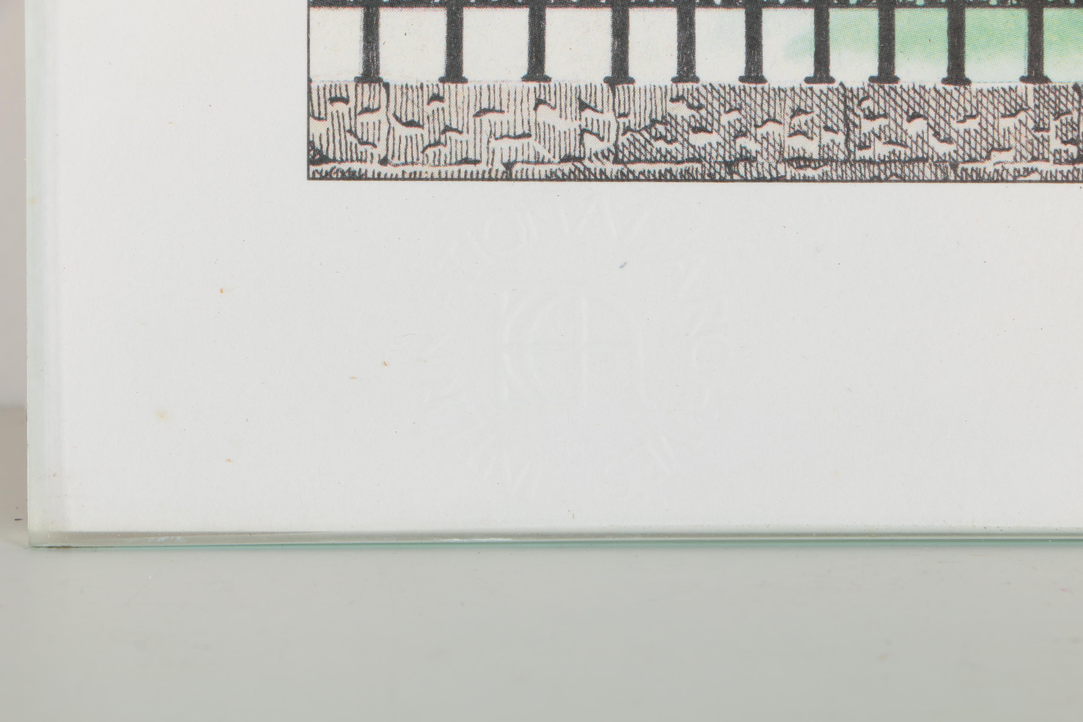 Richard V. Sebring Offset Lithographs of U. S. Presidents' Private Residences