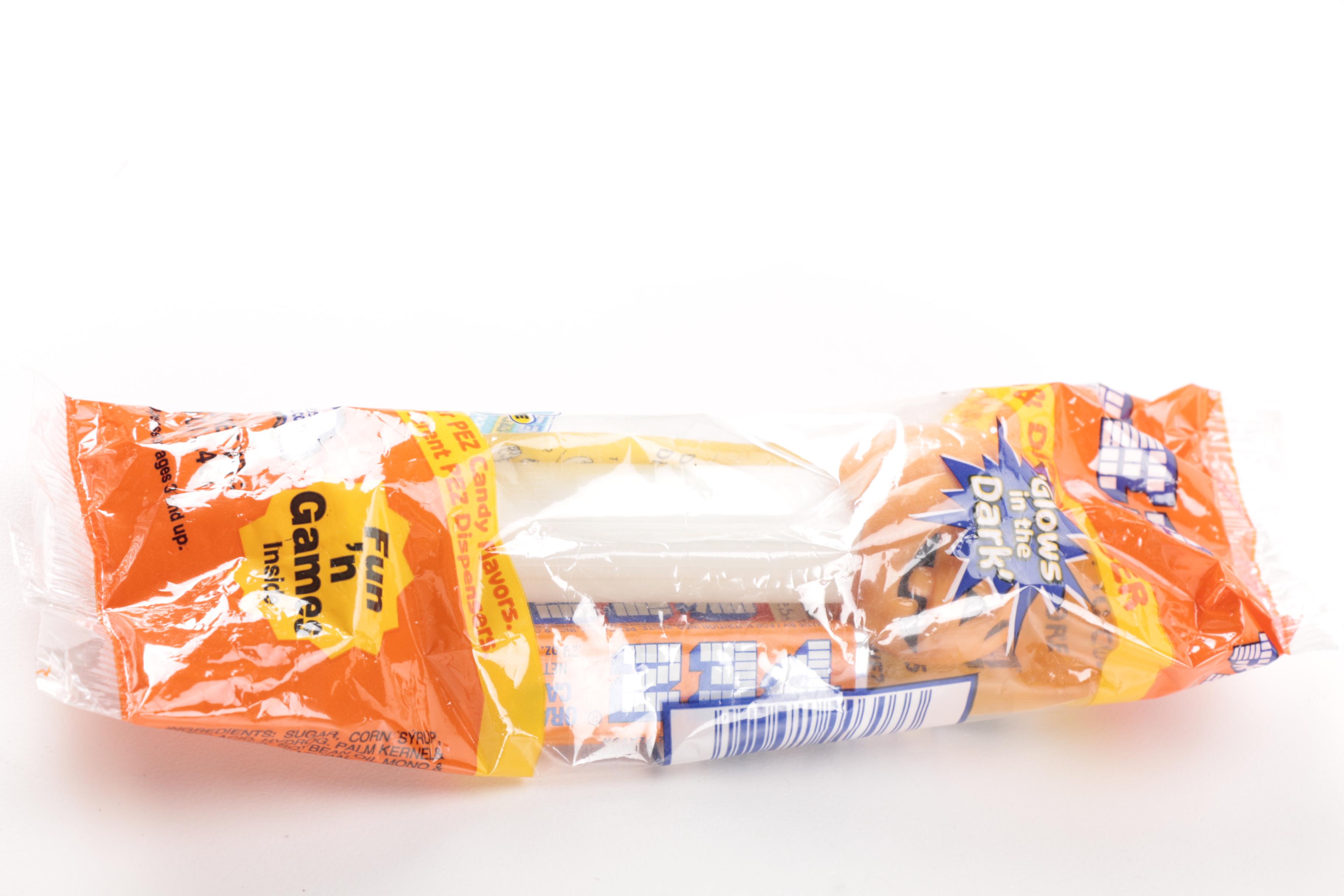 Pez Dispenser Collection Featuring Winnie the Pooh and Wizard of Oz Figurines