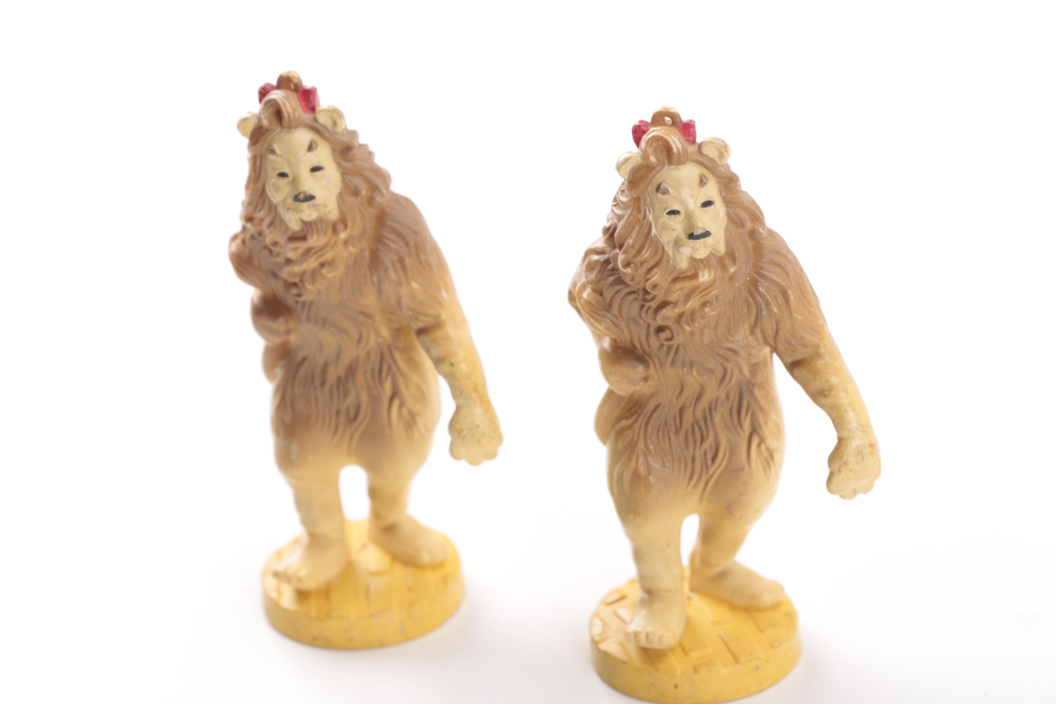 Pez Dispenser Collection Featuring Winnie the Pooh and Wizard of Oz Figurines