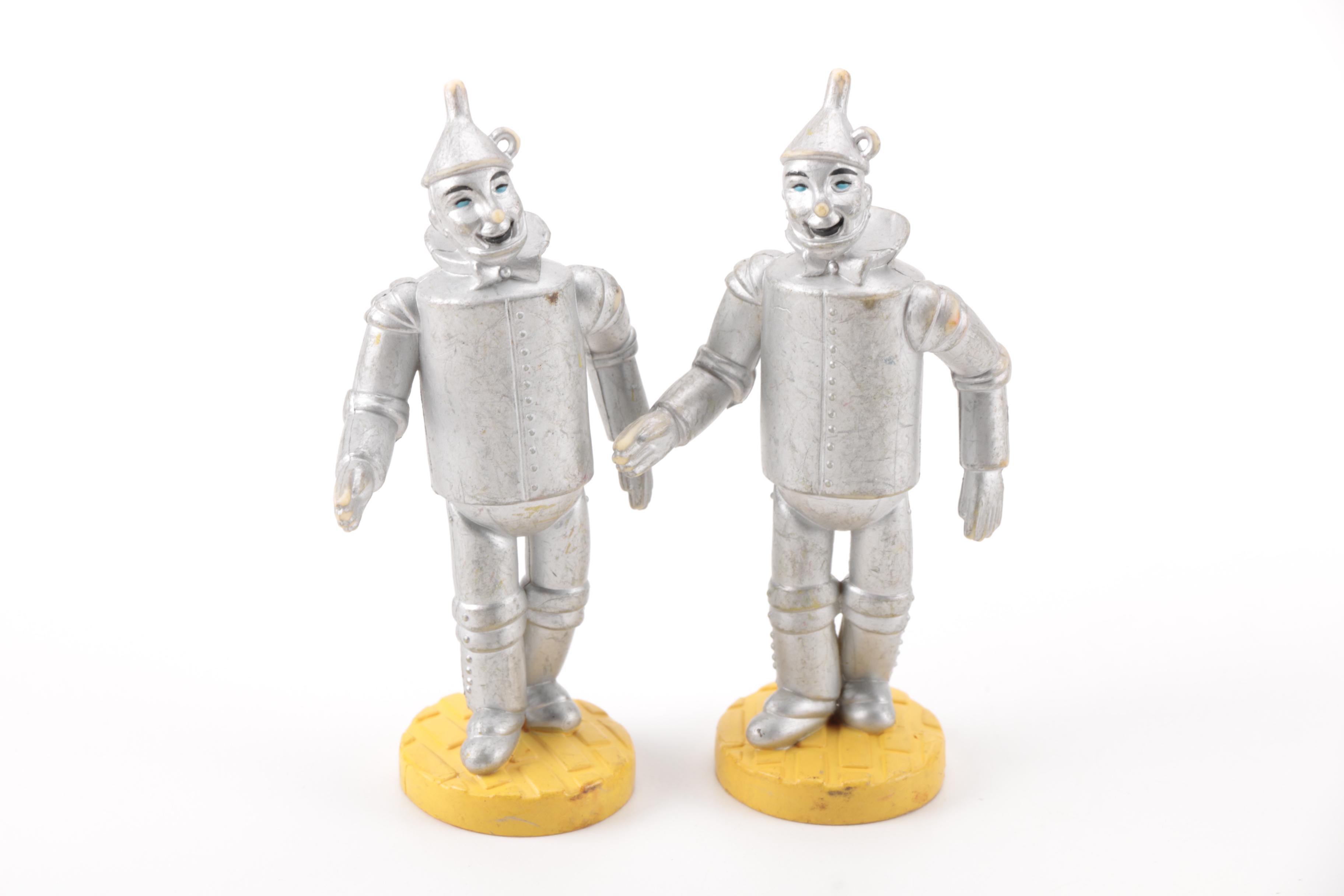 Pez Dispenser Collection Featuring Winnie the Pooh and Wizard of Oz Figurines