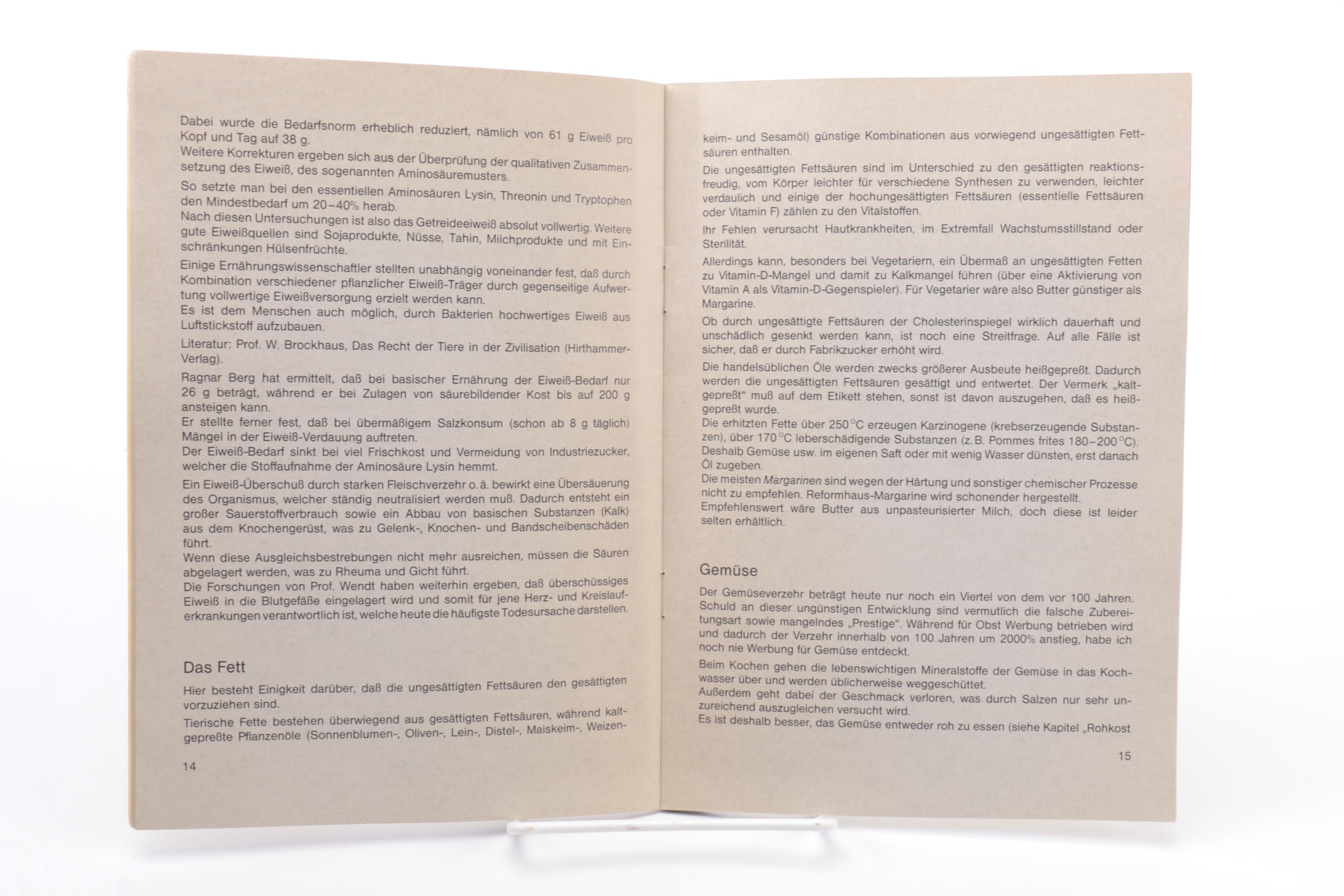 Assortment of German Cookbooks and Nutrition Books