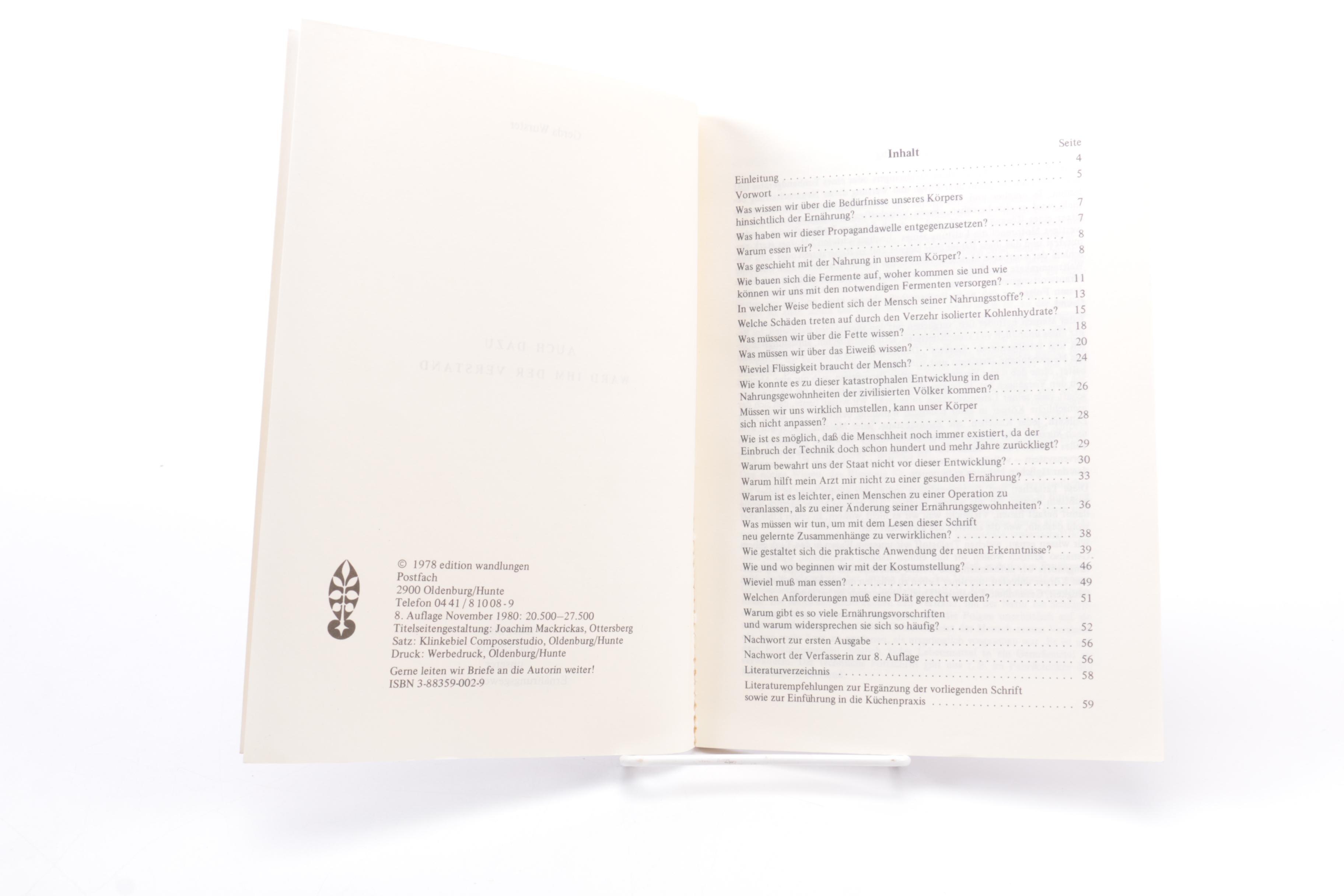 Assortment of German Cookbooks and Nutrition Books