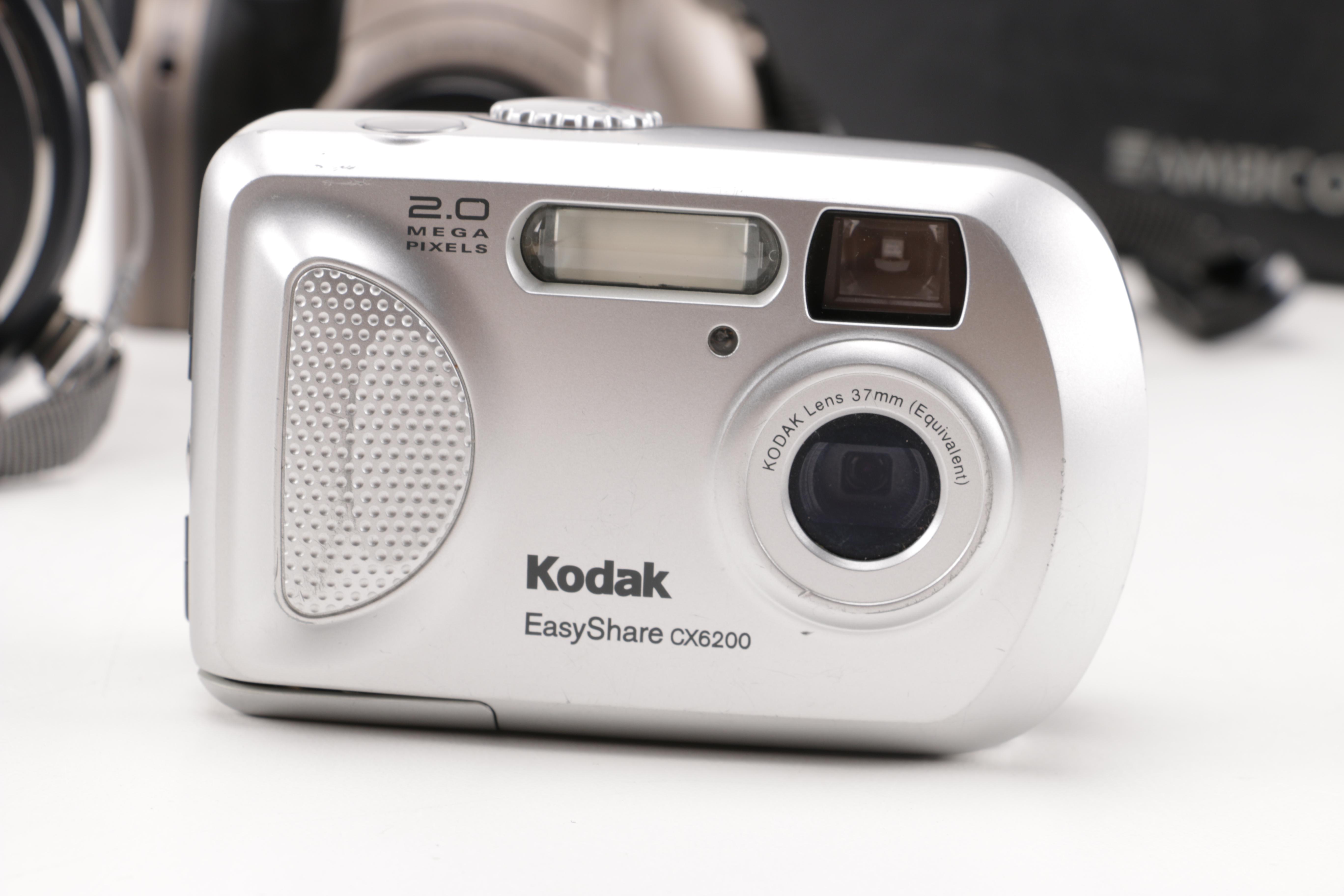 Photography Equipment Collection and Portable DVD Player