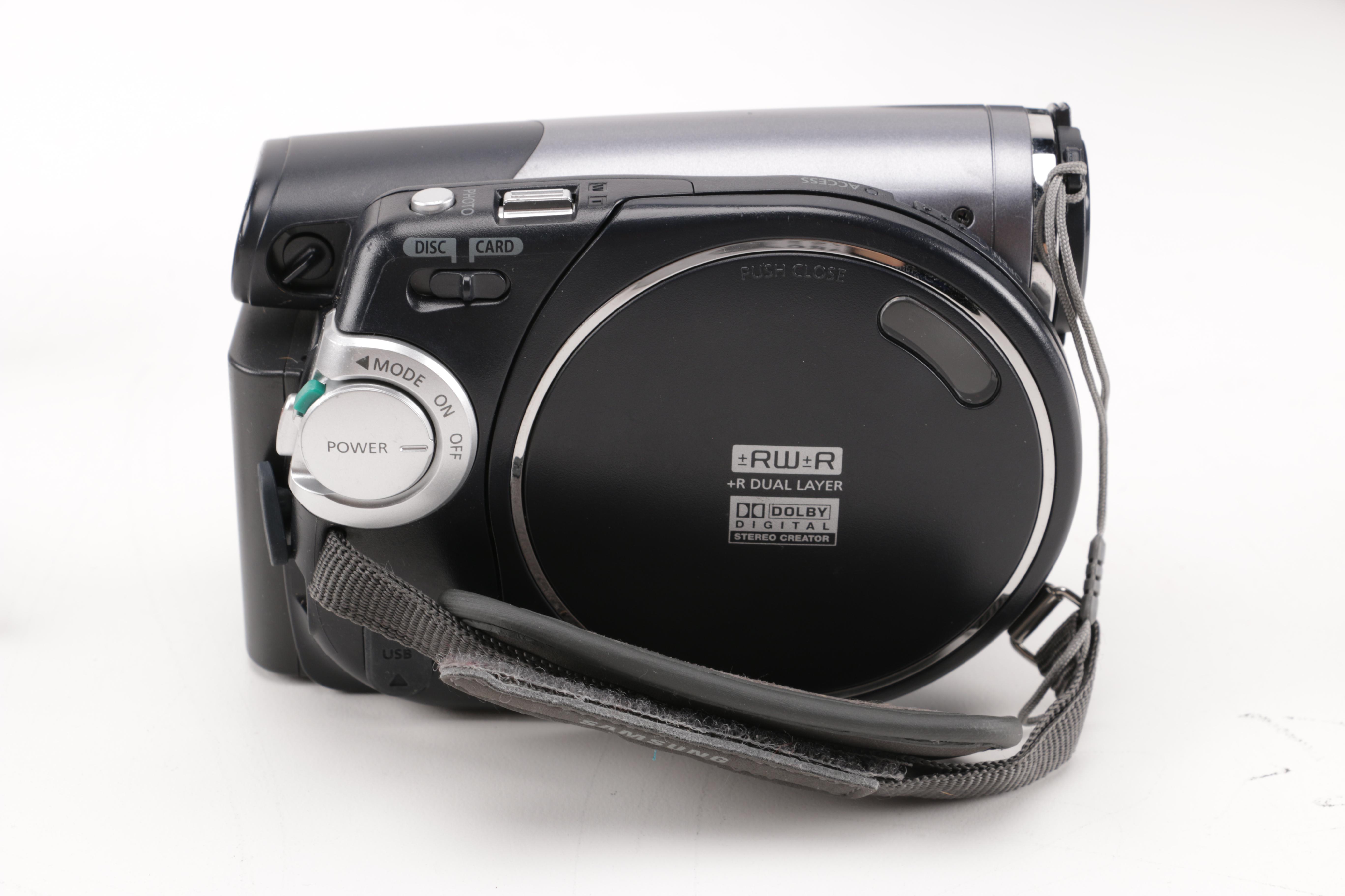 Photography Equipment Collection and Portable DVD Player