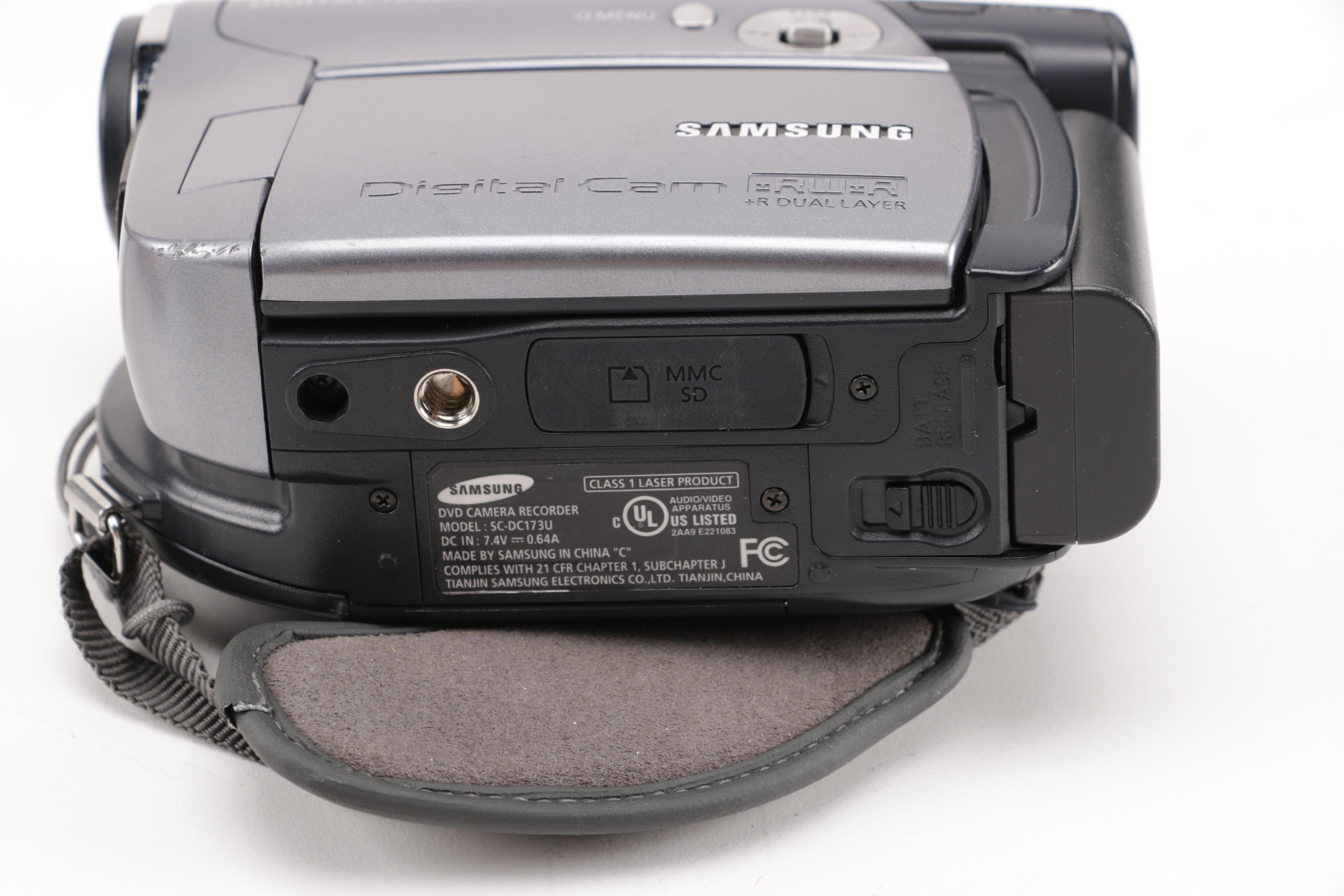 Photography Equipment Collection and Portable DVD Player