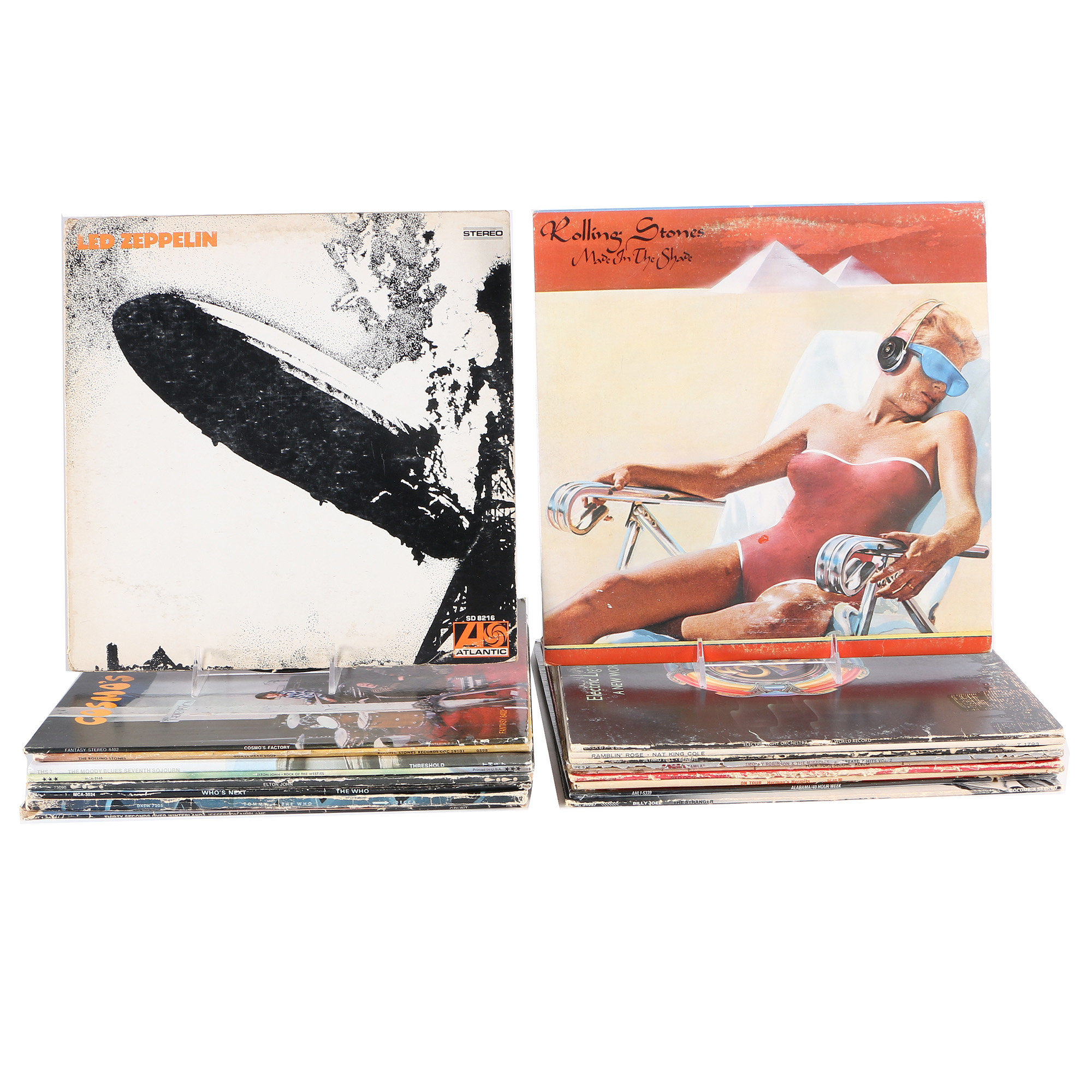 Zeppelin, Rolling Stones, The Who and Other Classic Rock LPs