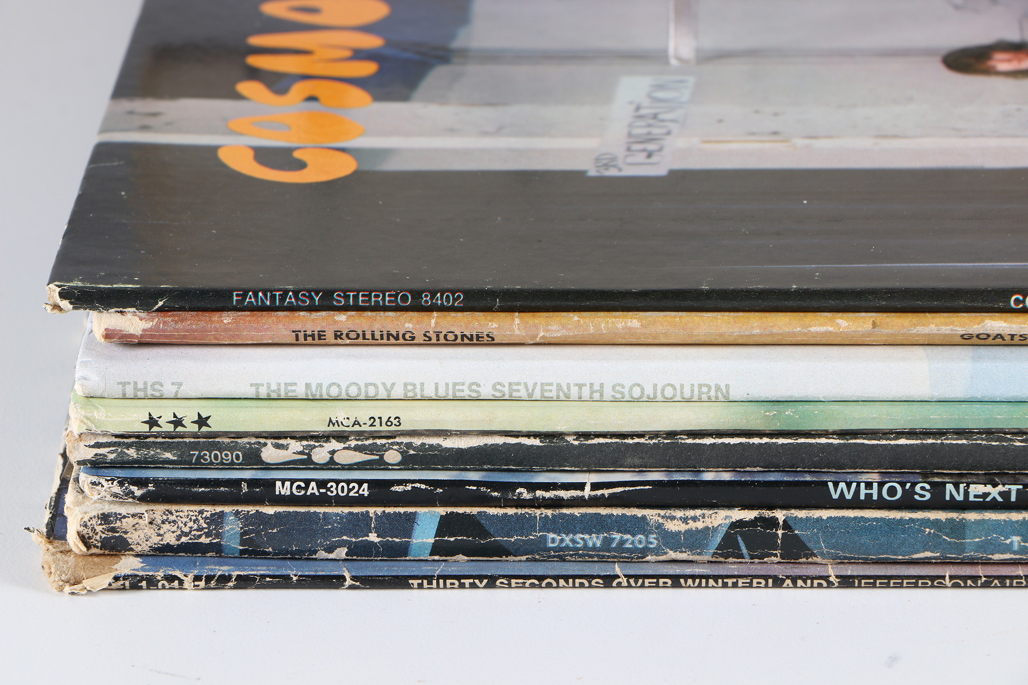 Zeppelin, Rolling Stones, The Who and Other Classic Rock LPs