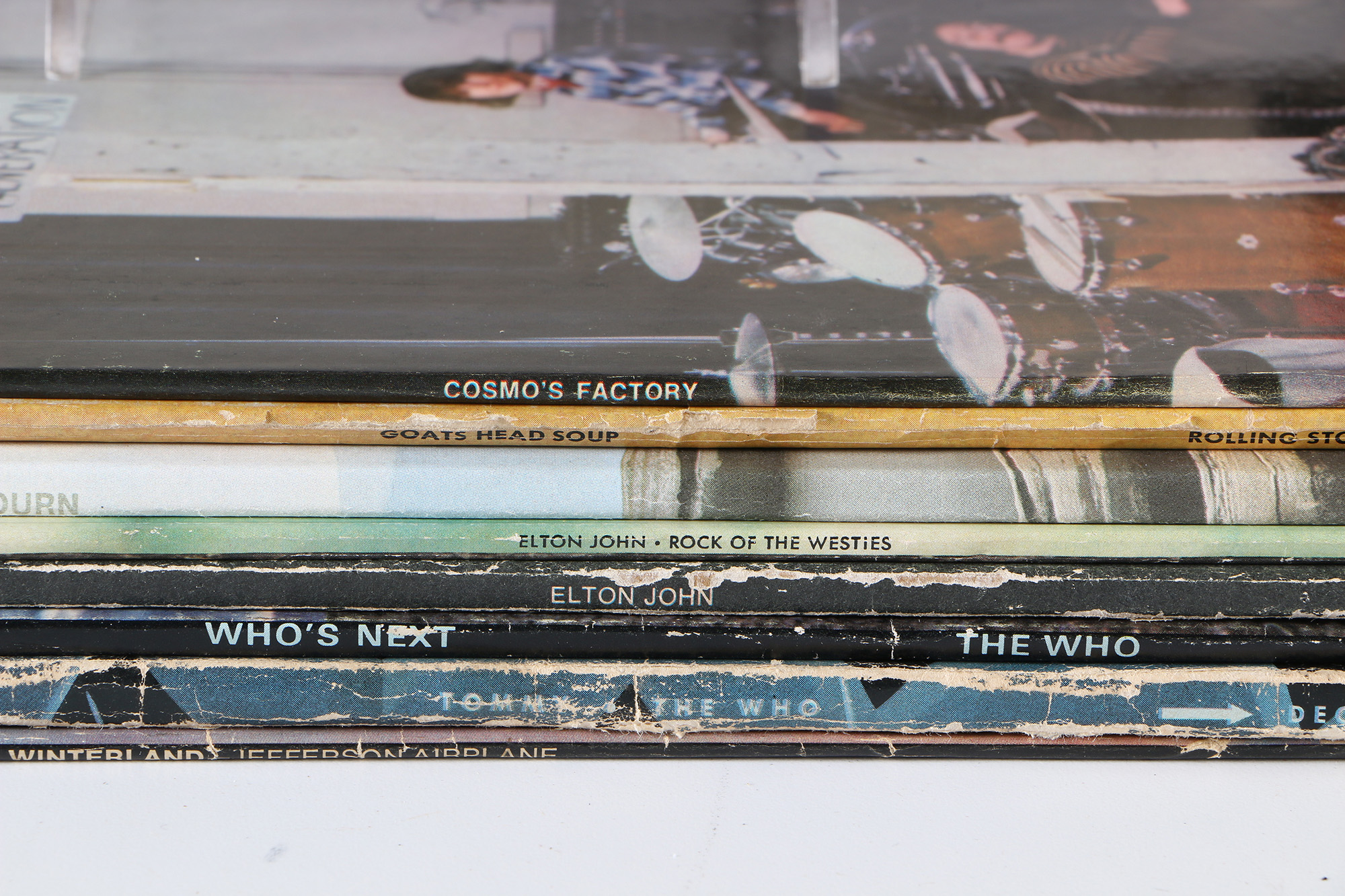 Zeppelin, Rolling Stones, The Who and Other Classic Rock LPs