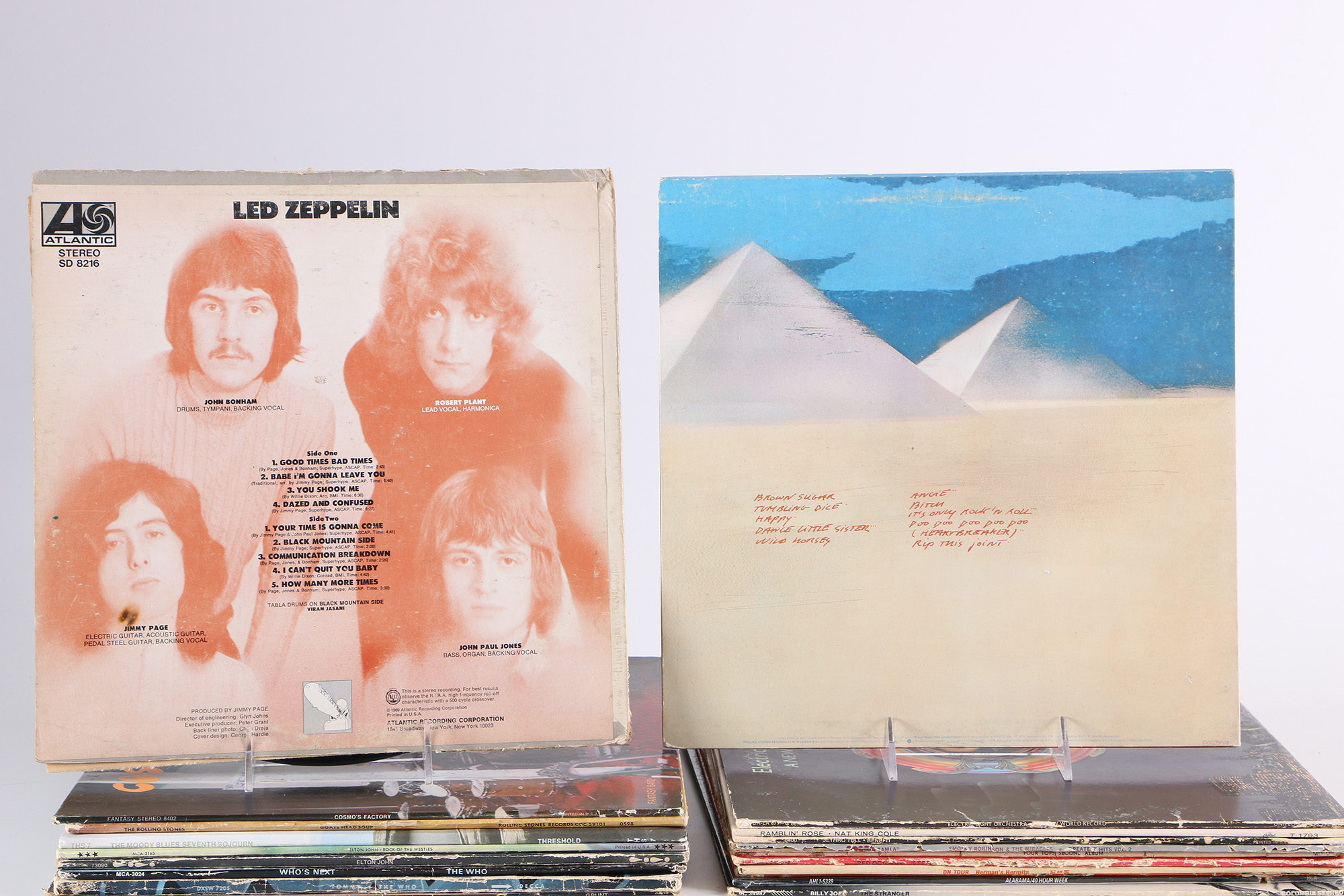 Zeppelin, Rolling Stones, The Who and Other Classic Rock LPs