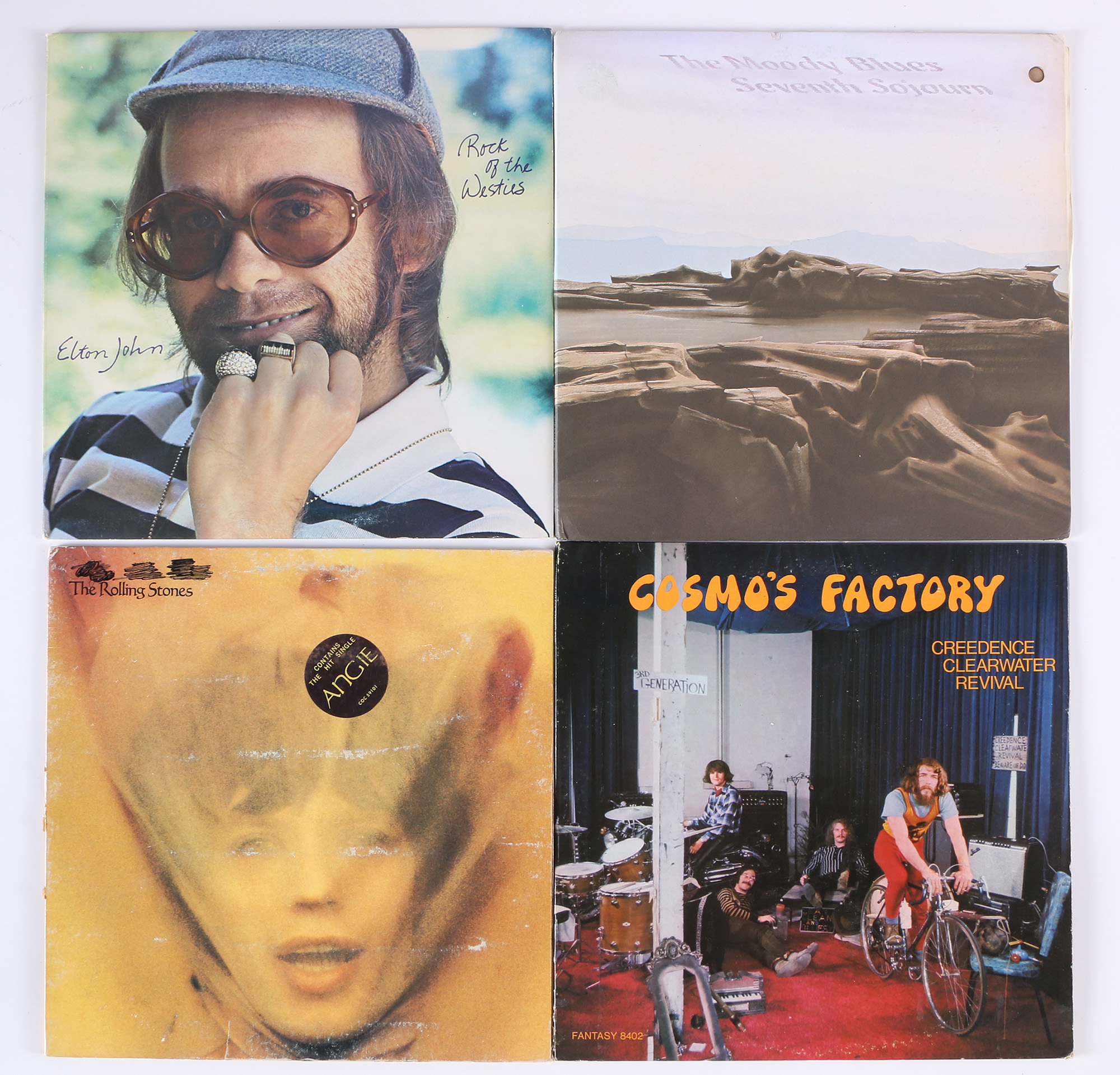 Zeppelin, Rolling Stones, The Who and Other Classic Rock LPs