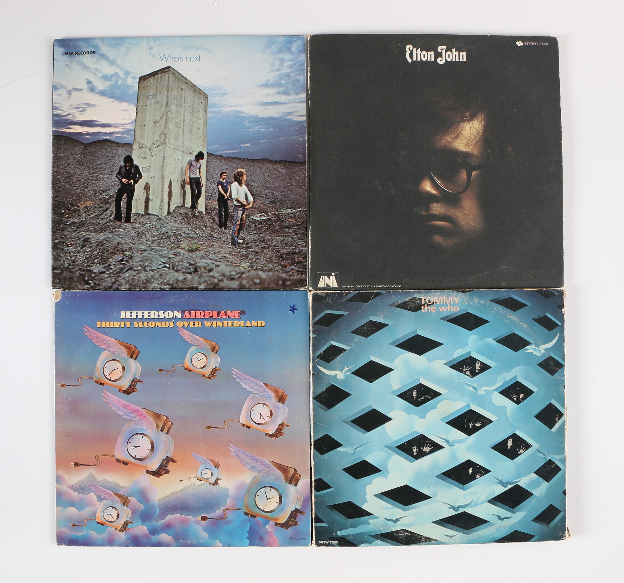 Zeppelin, Rolling Stones, The Who and Other Classic Rock LPs