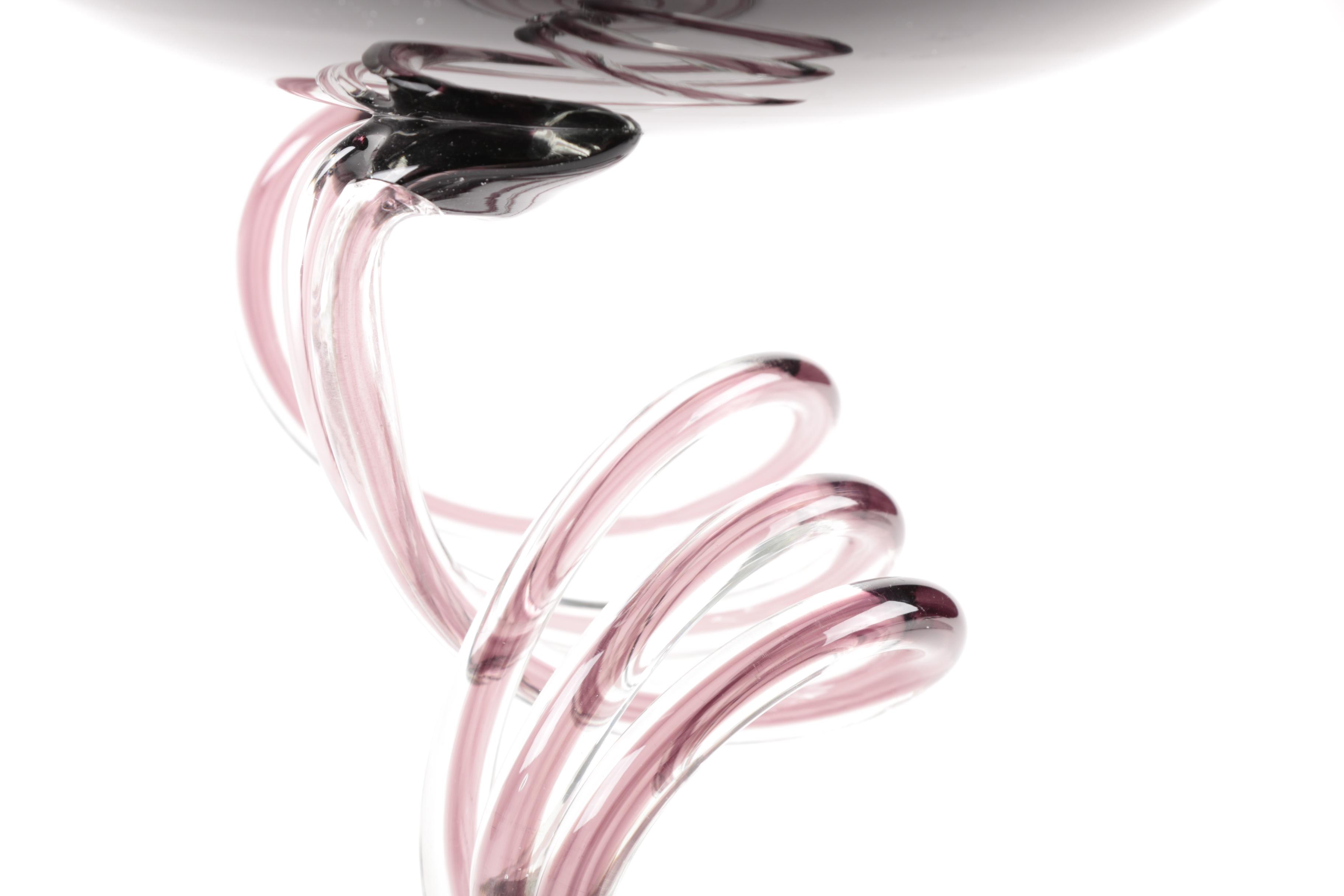 Artisan Glass Bowl Centerpiece