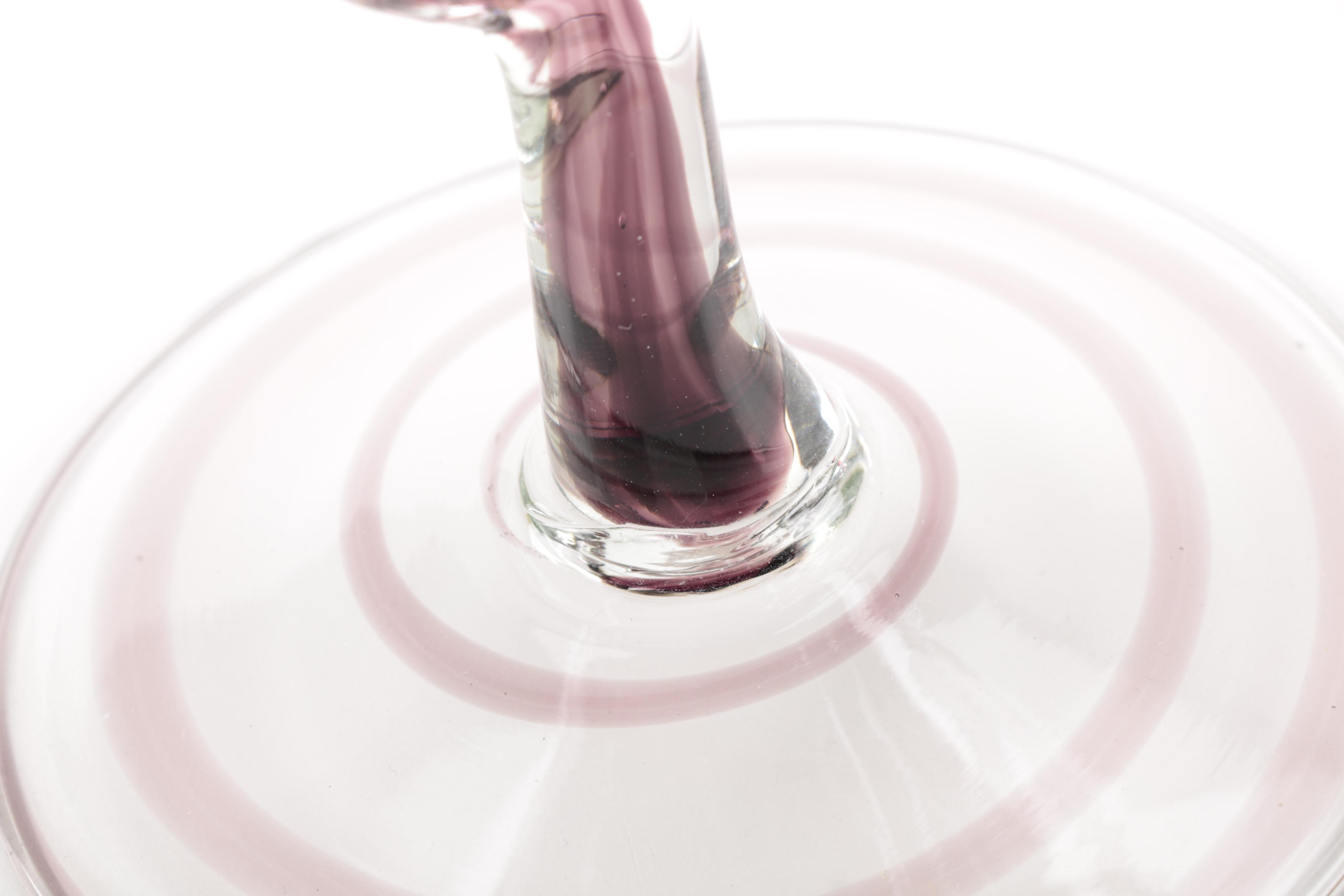 Artisan Glass Bowl Centerpiece