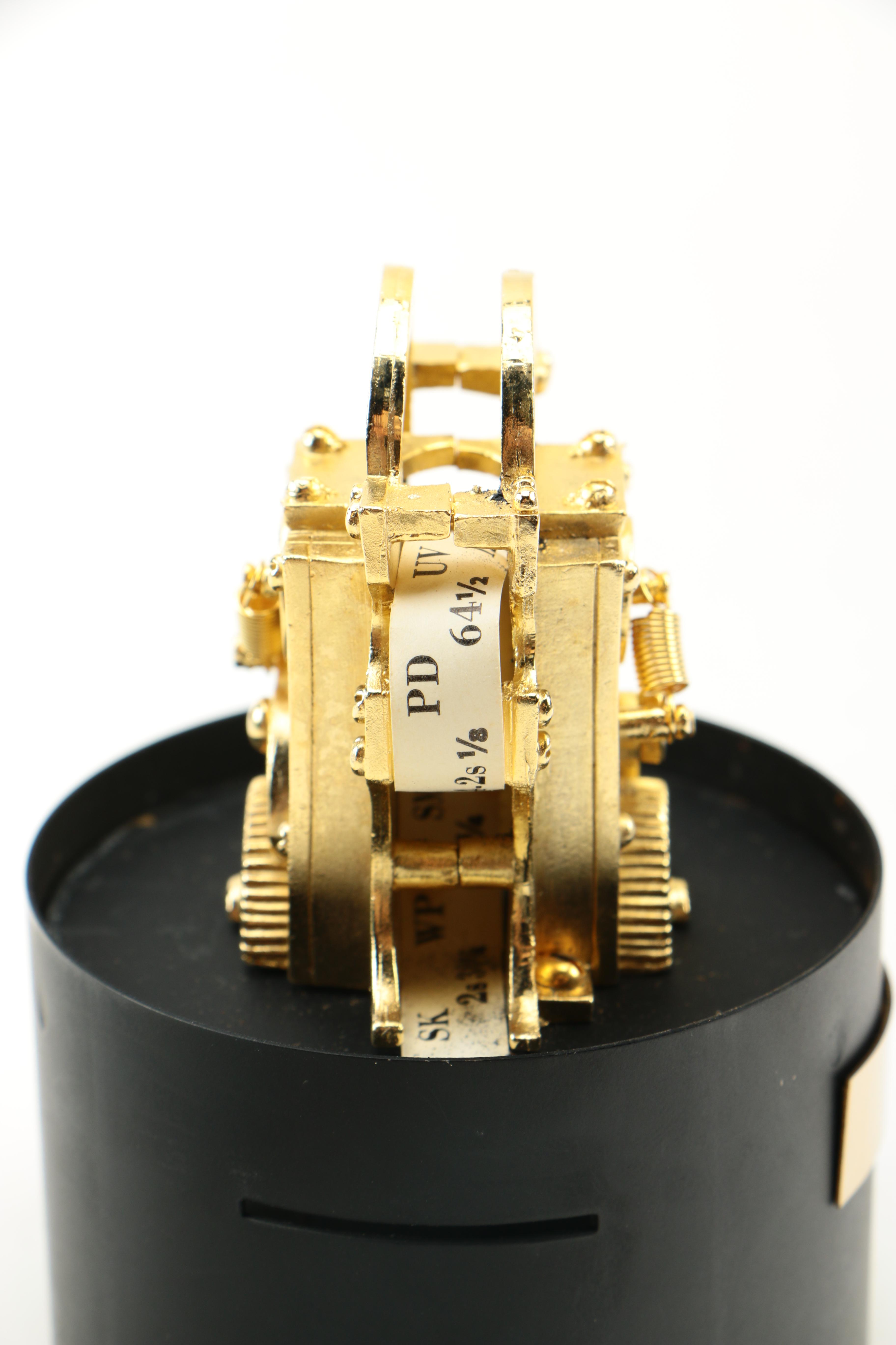 Brass Ticker Tape Model