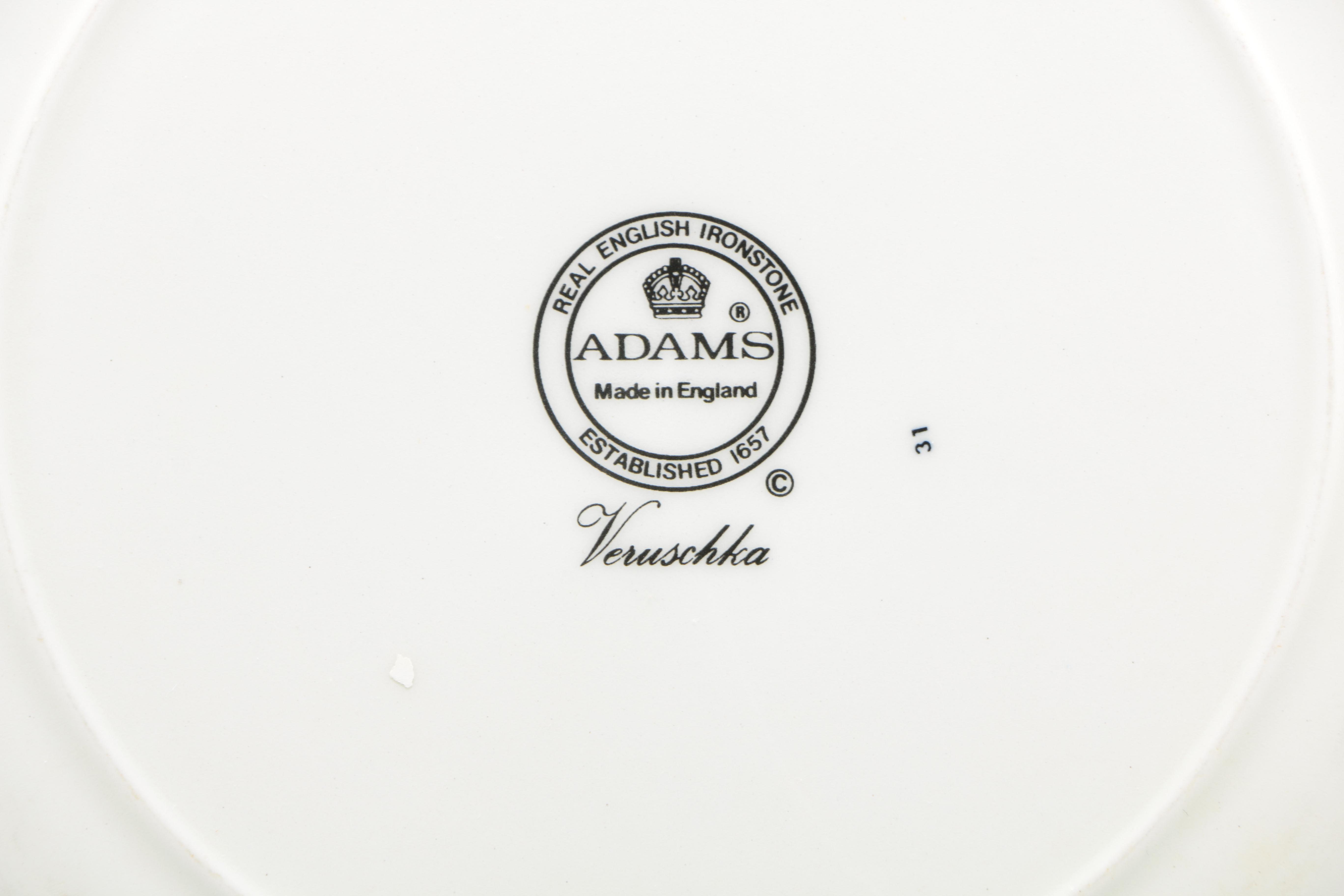 Adams "Veruschka" English China