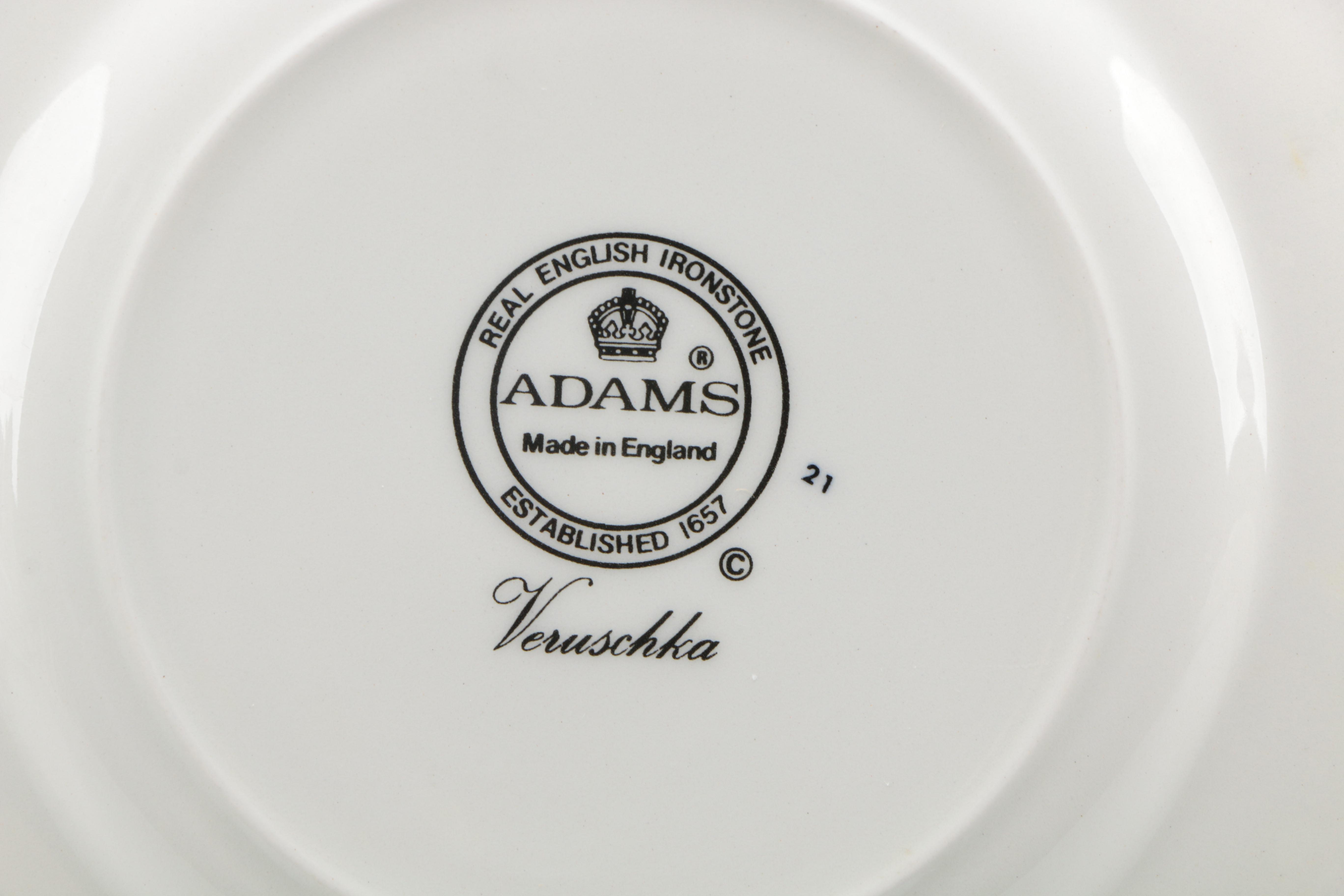 Adams "Veruschka" English China