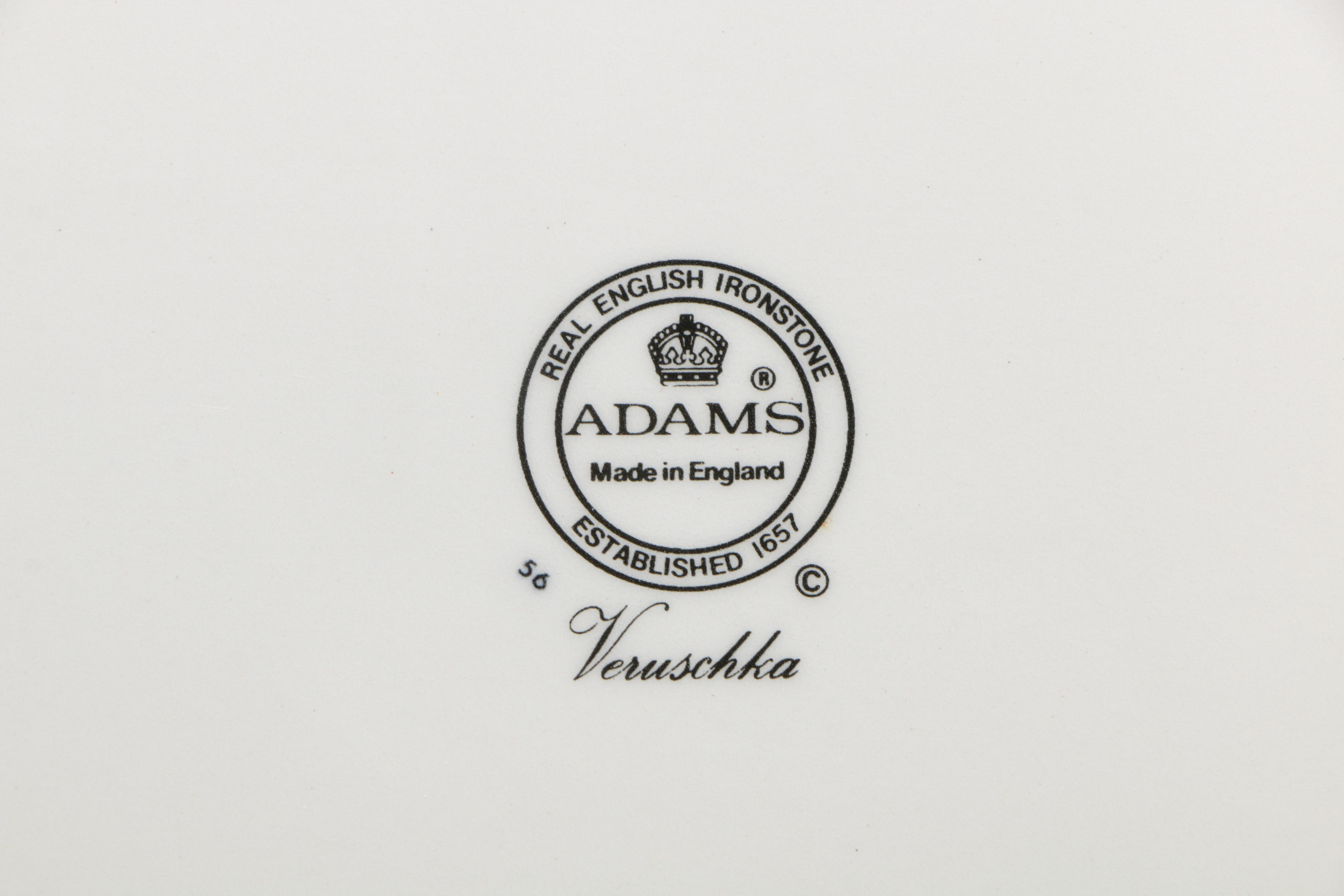 Adams "Veruschka" English China