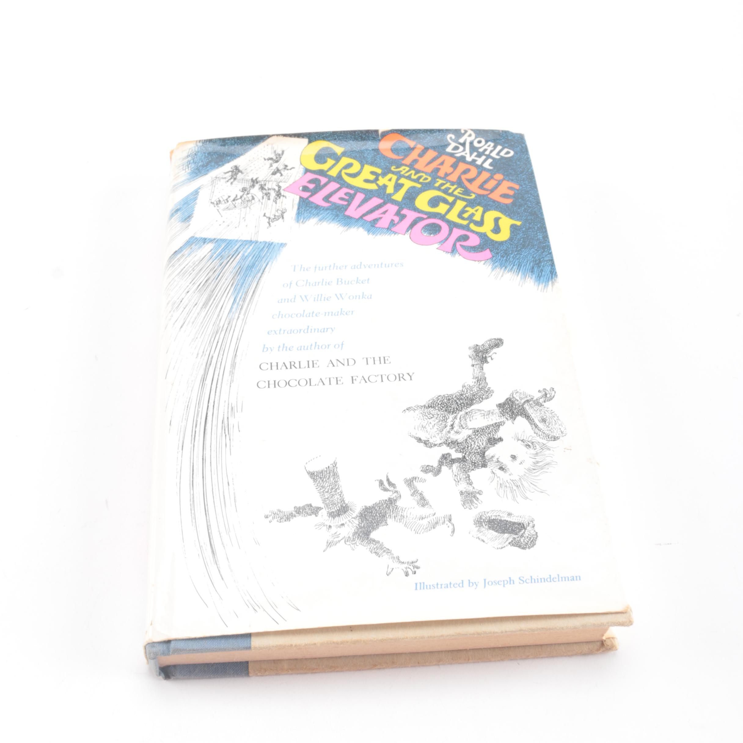 1972 First Edition "Charlie and the Great Glass Elevator" by Roald Dahl