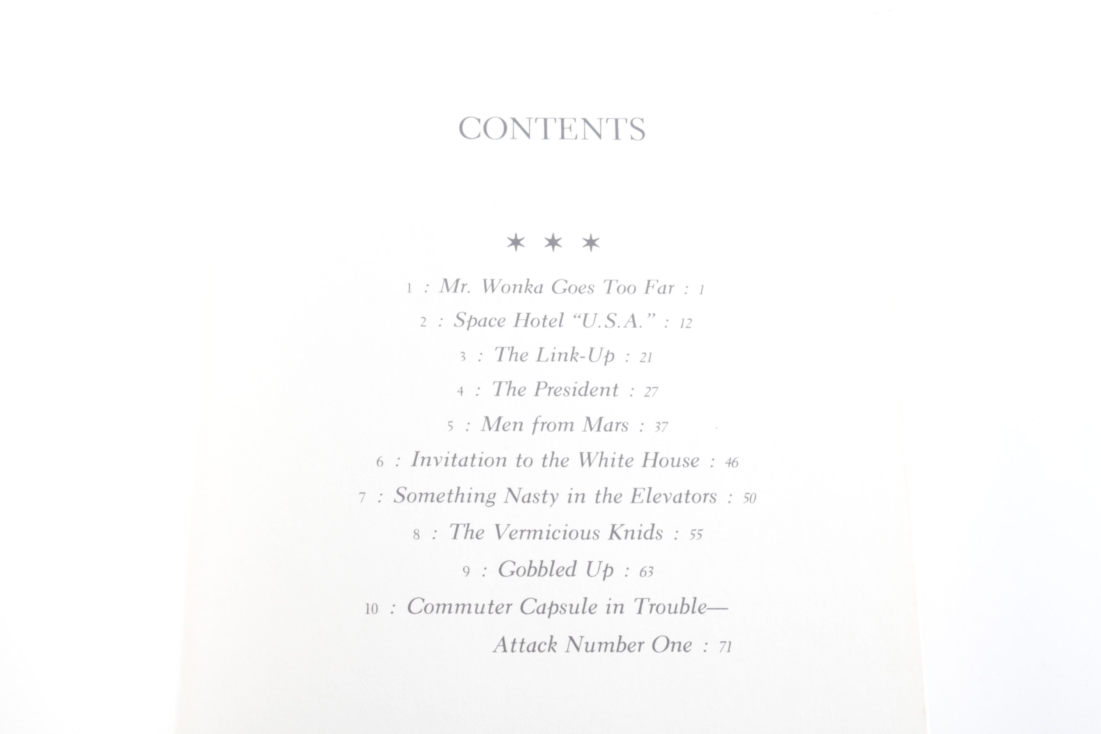 1972 First Edition "Charlie and the Great Glass Elevator" by Roald Dahl