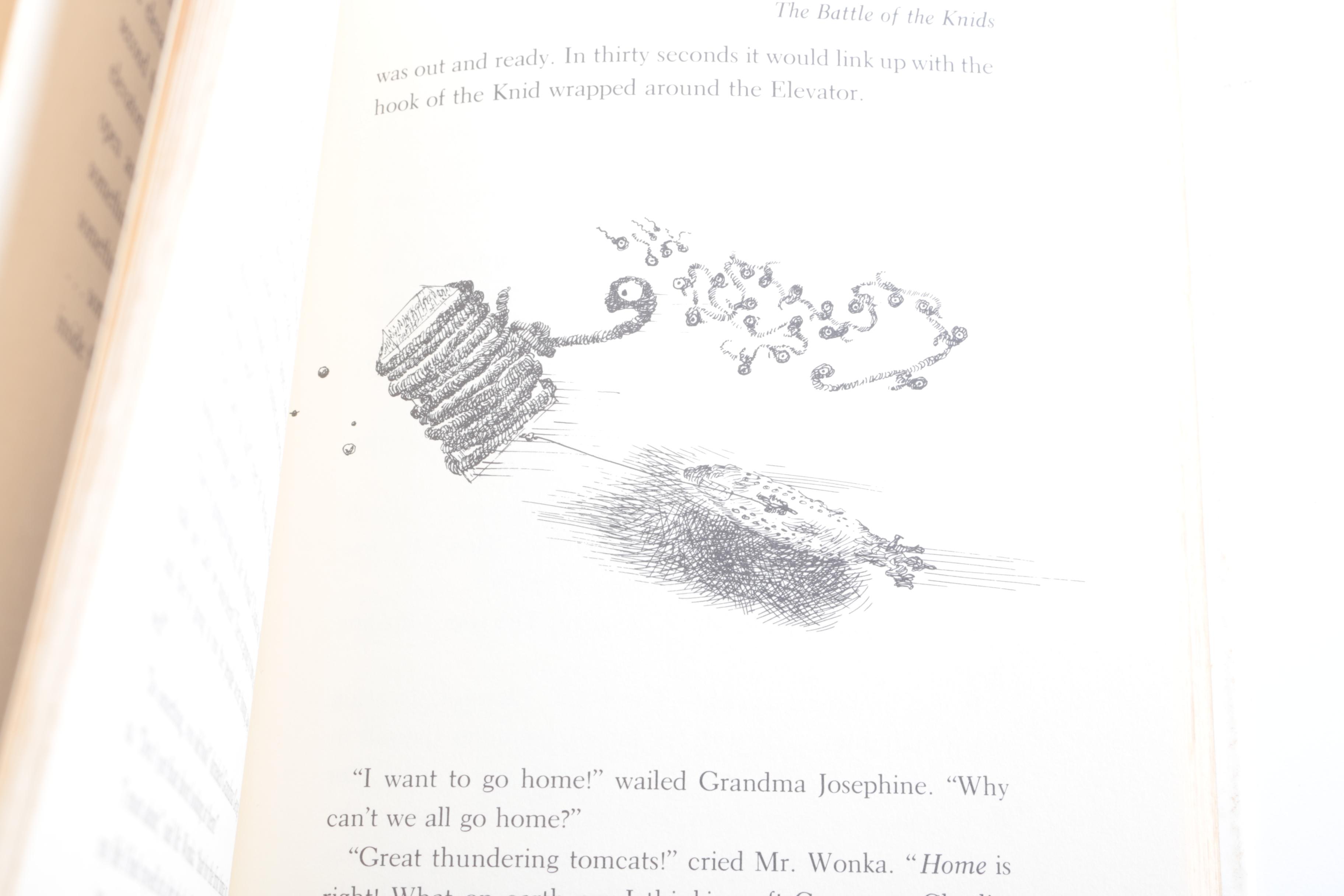 1972 First Edition "Charlie and the Great Glass Elevator" by Roald Dahl