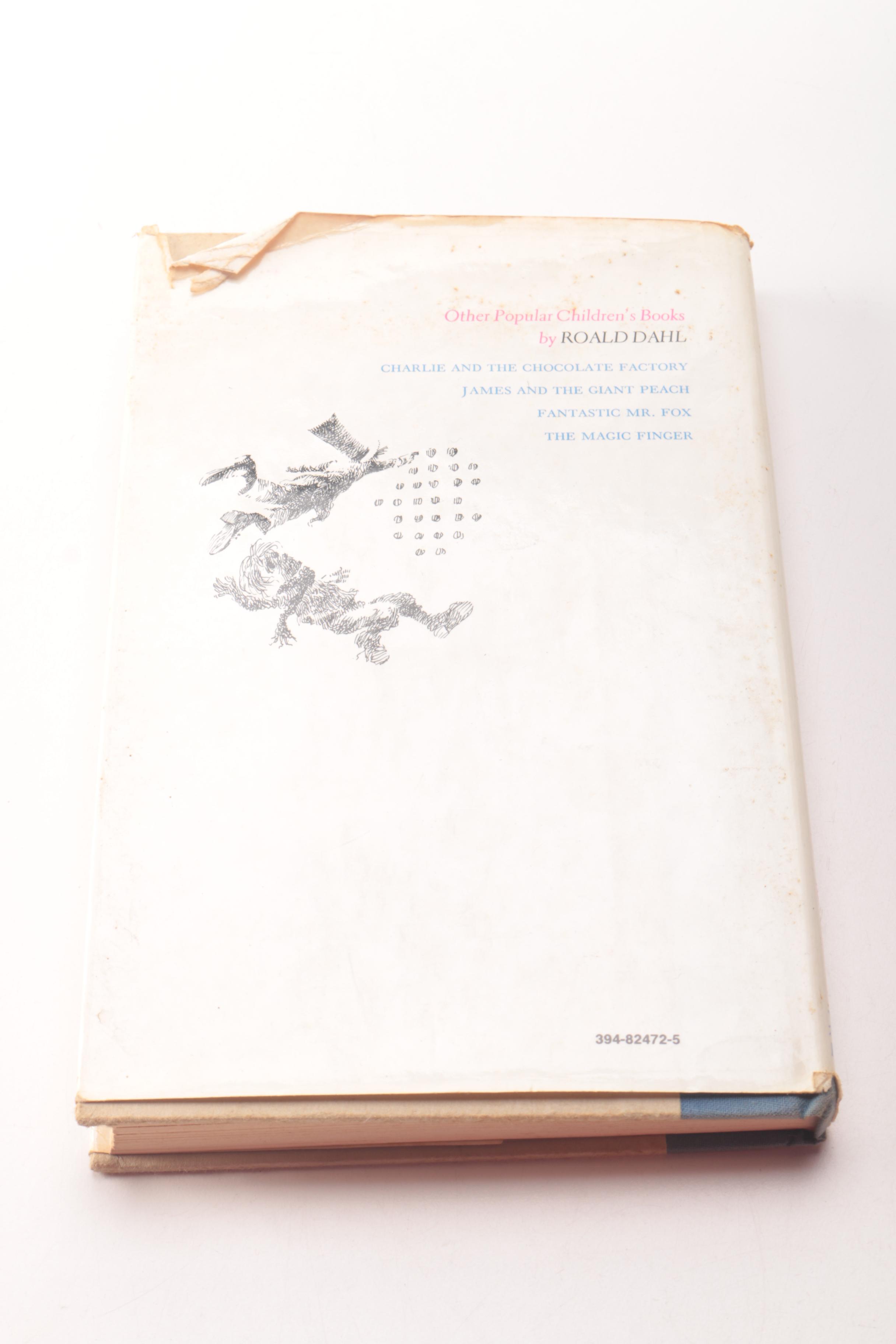 1972 First Edition "Charlie and the Great Glass Elevator" by Roald Dahl