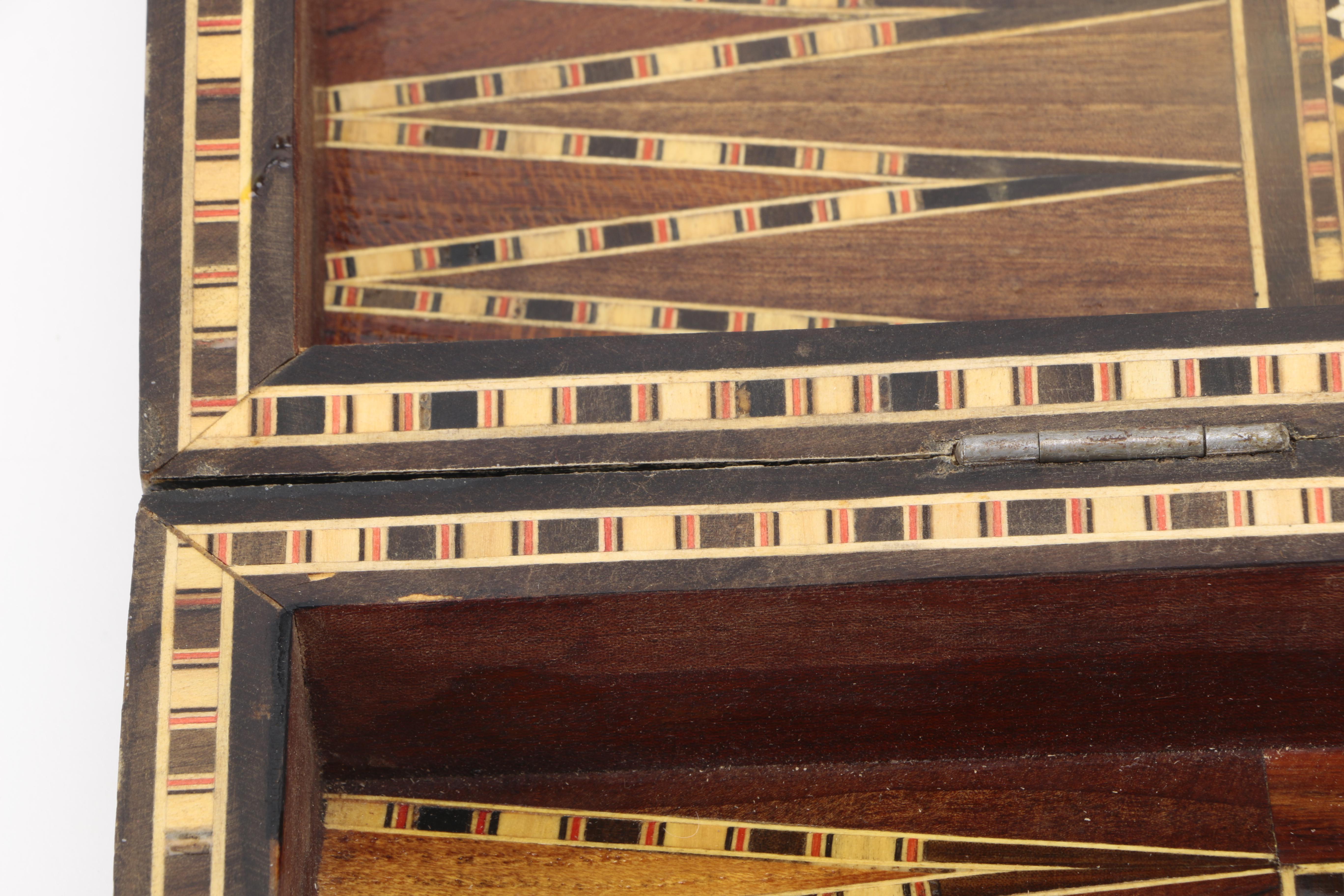 Backgammon Game in Wooden Case