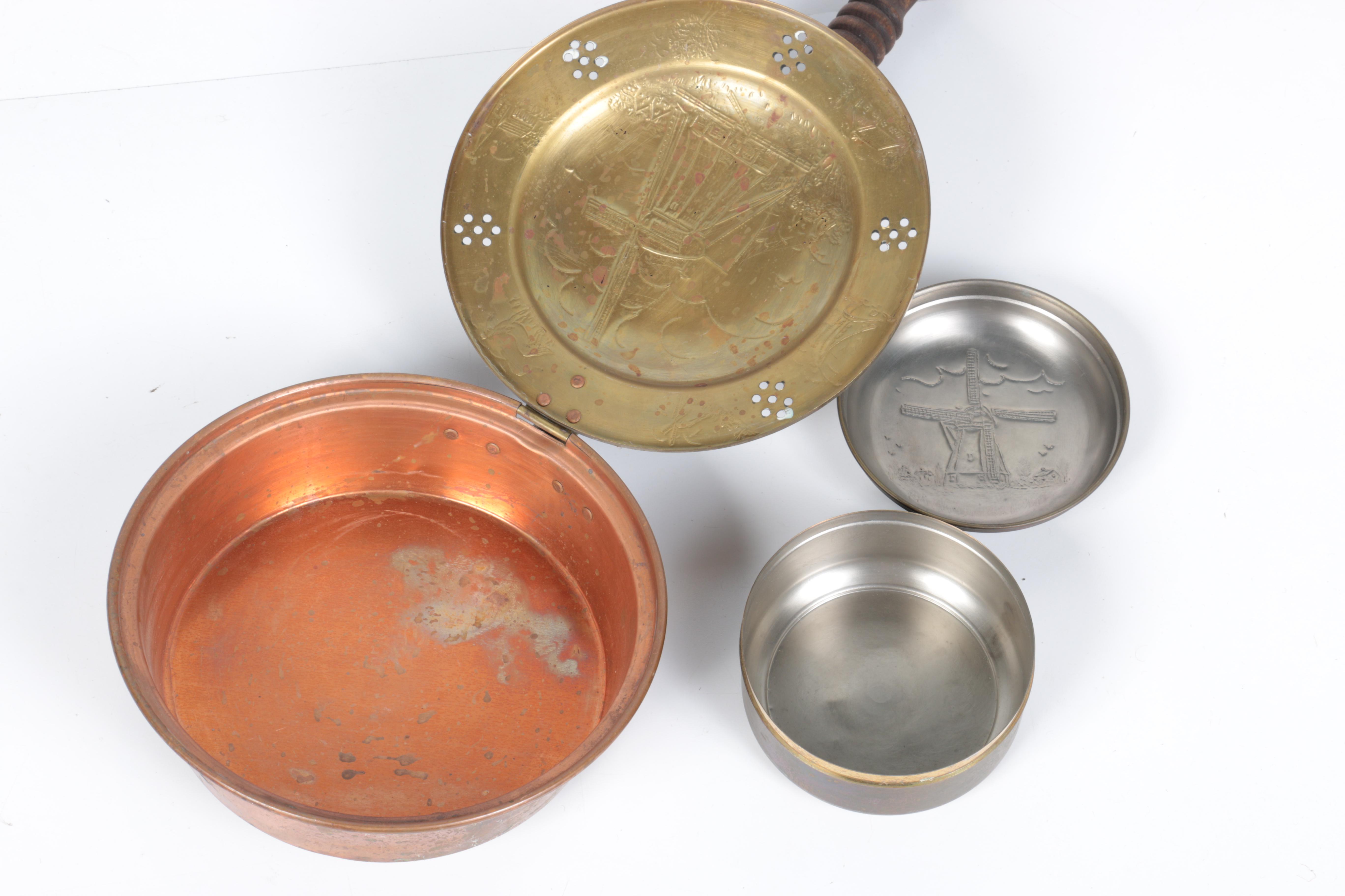 Fireplace Tools and Accessories Including Bed Warmer