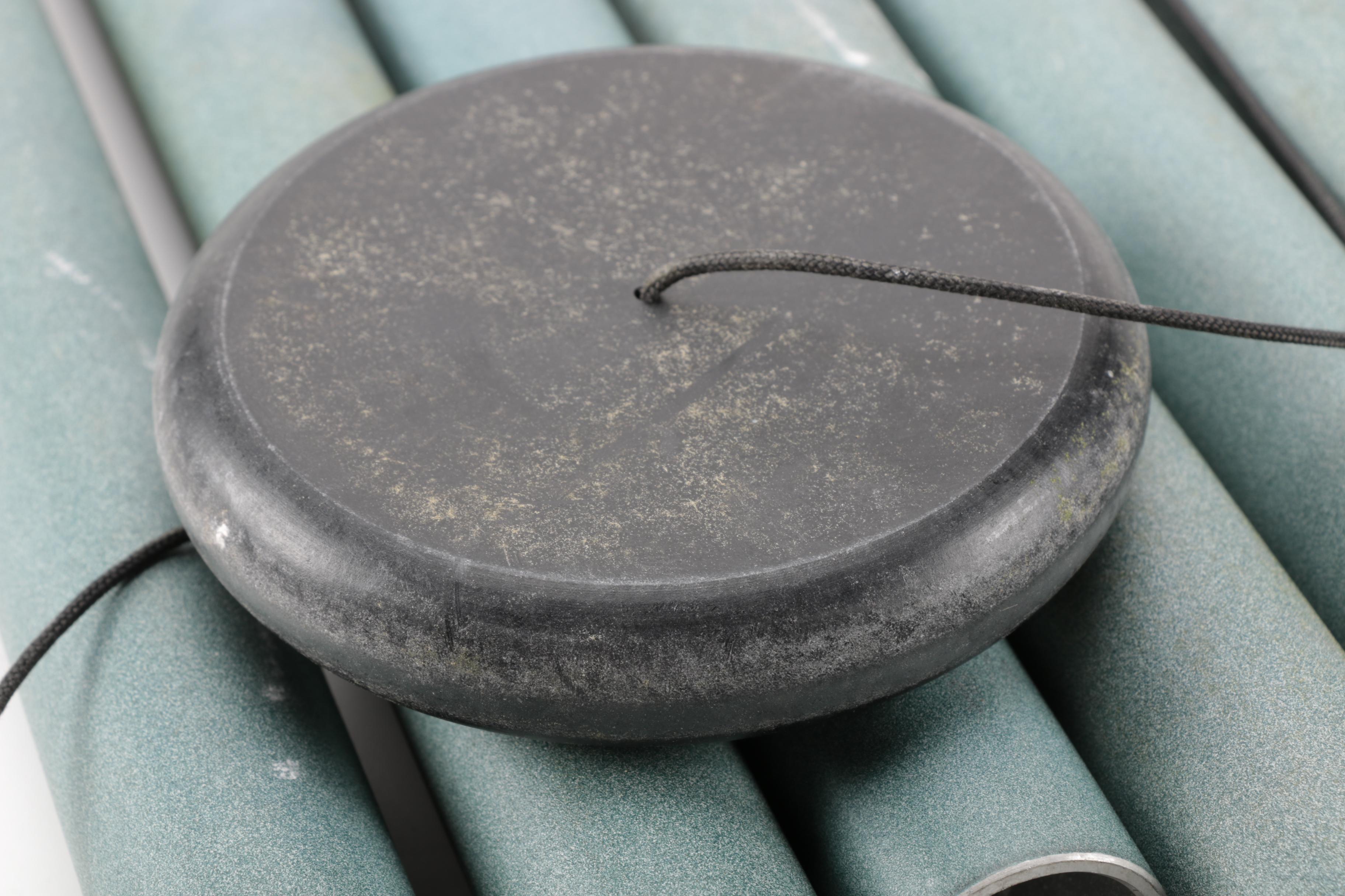 Gray Metal Windchime