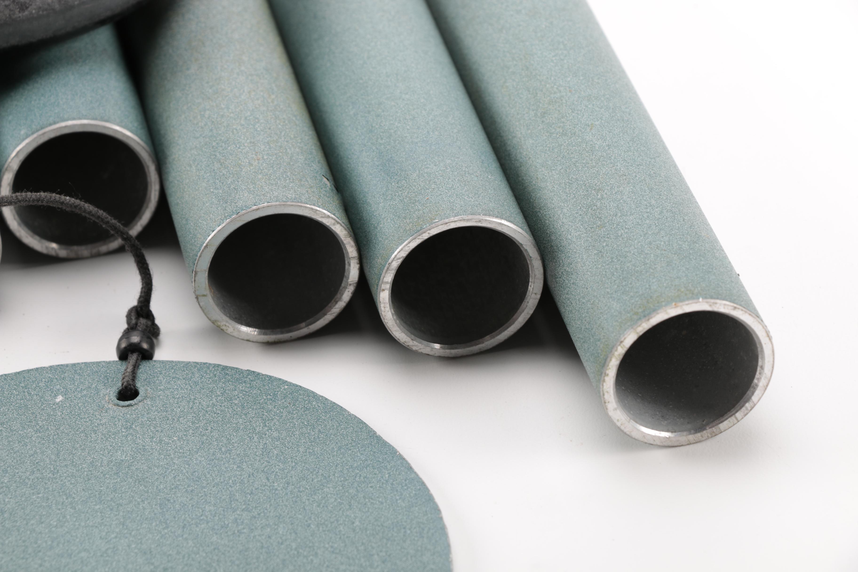 Gray Metal Windchime