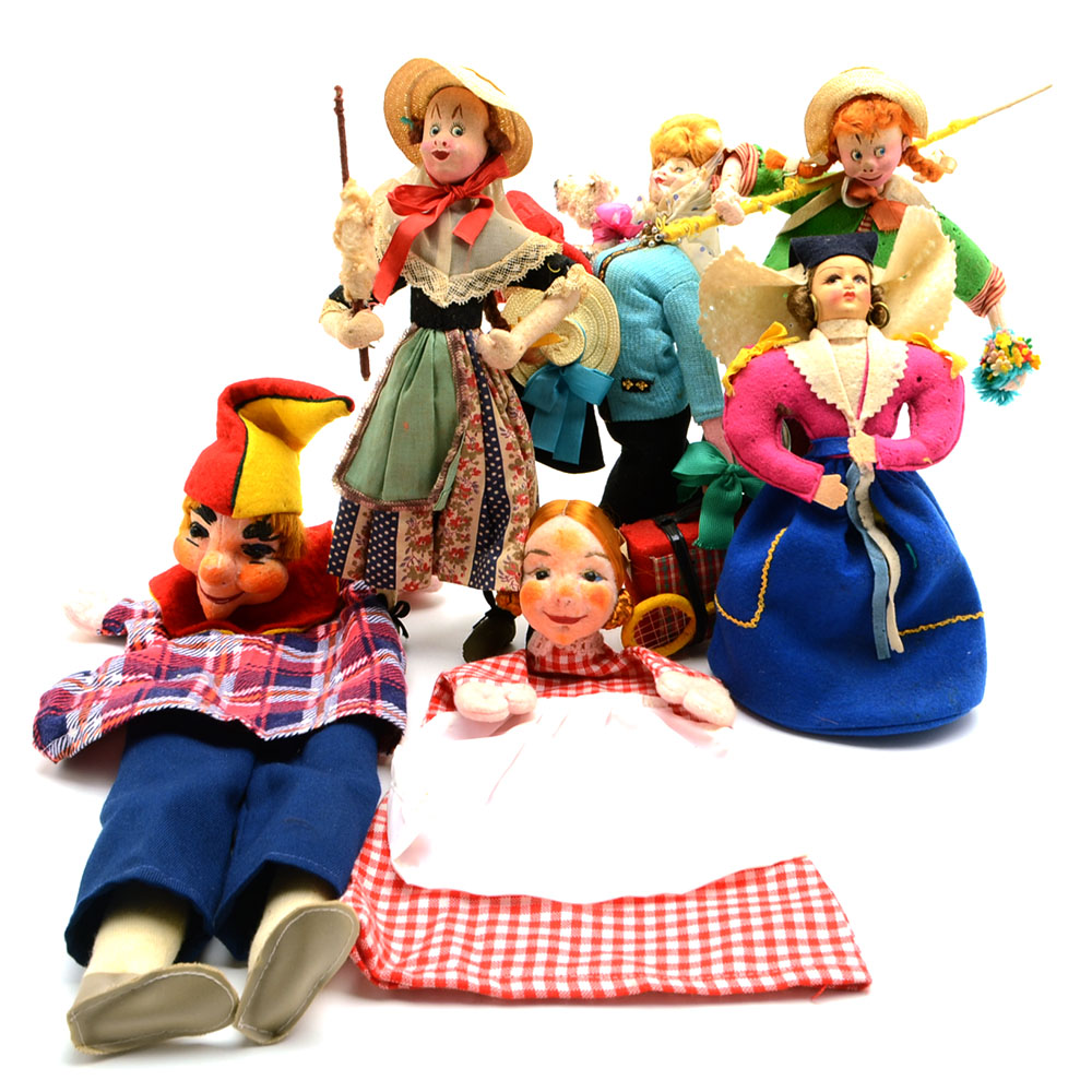 Spanish "Klumpe Roldan" Dolls and Other Puppets