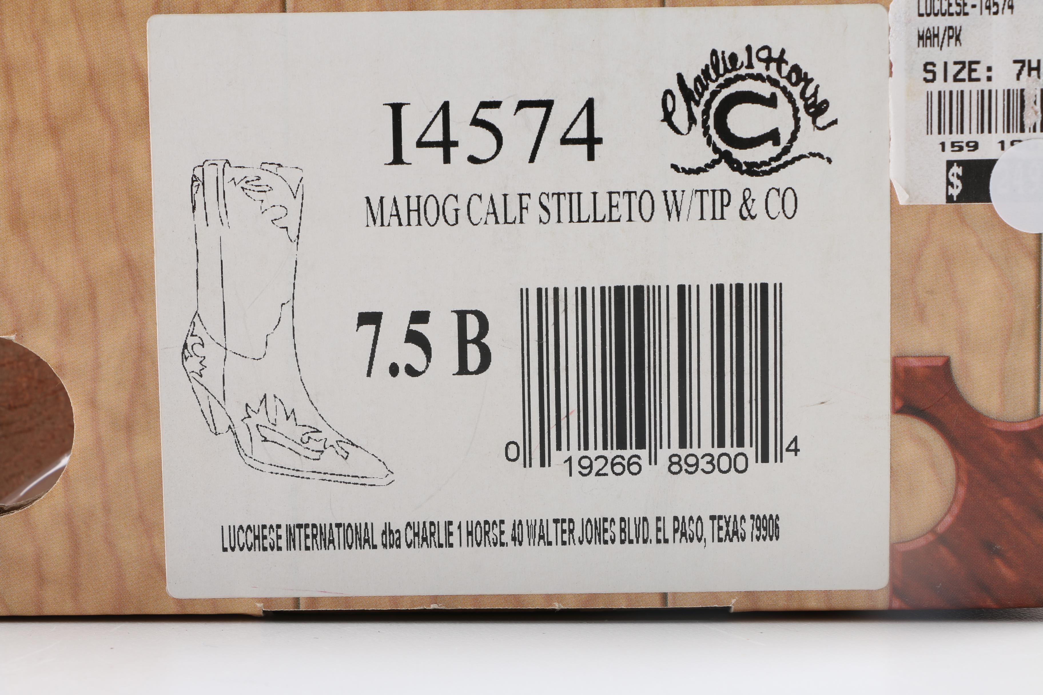 Women's Lucchese Charlie 1 Horse Cowboy Boots