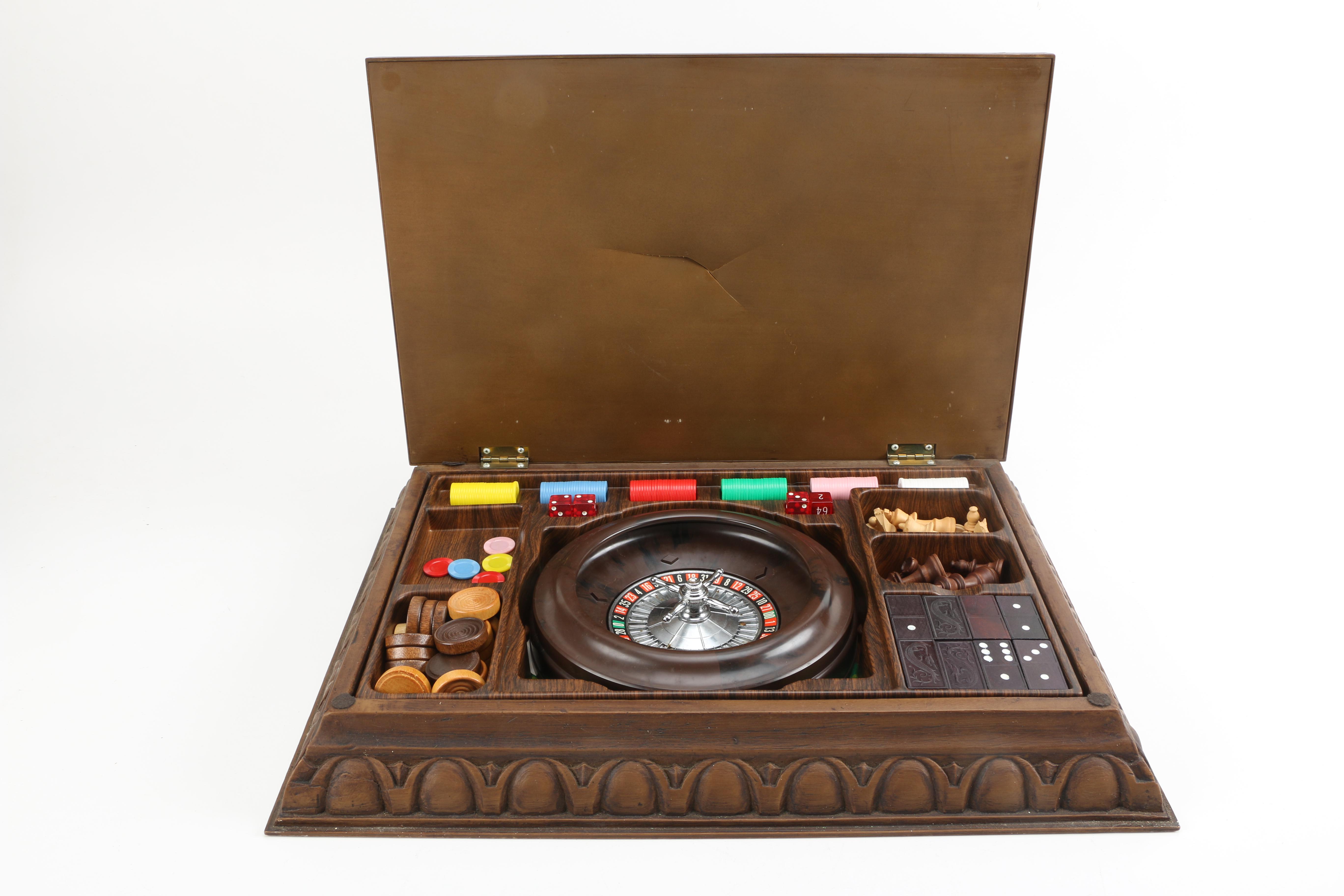 Assorted Wood Parlor Games