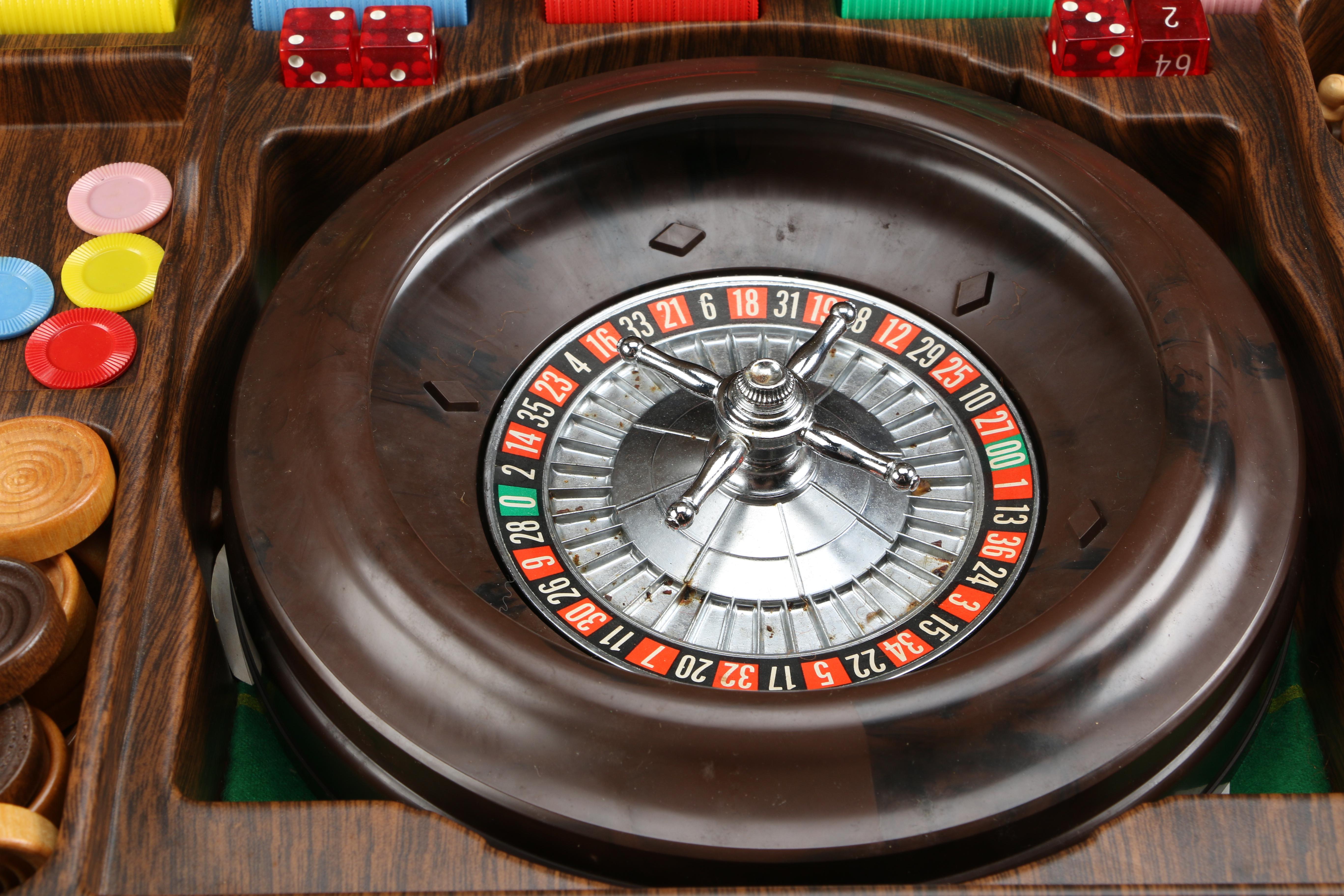 Assorted Wood Parlor Games