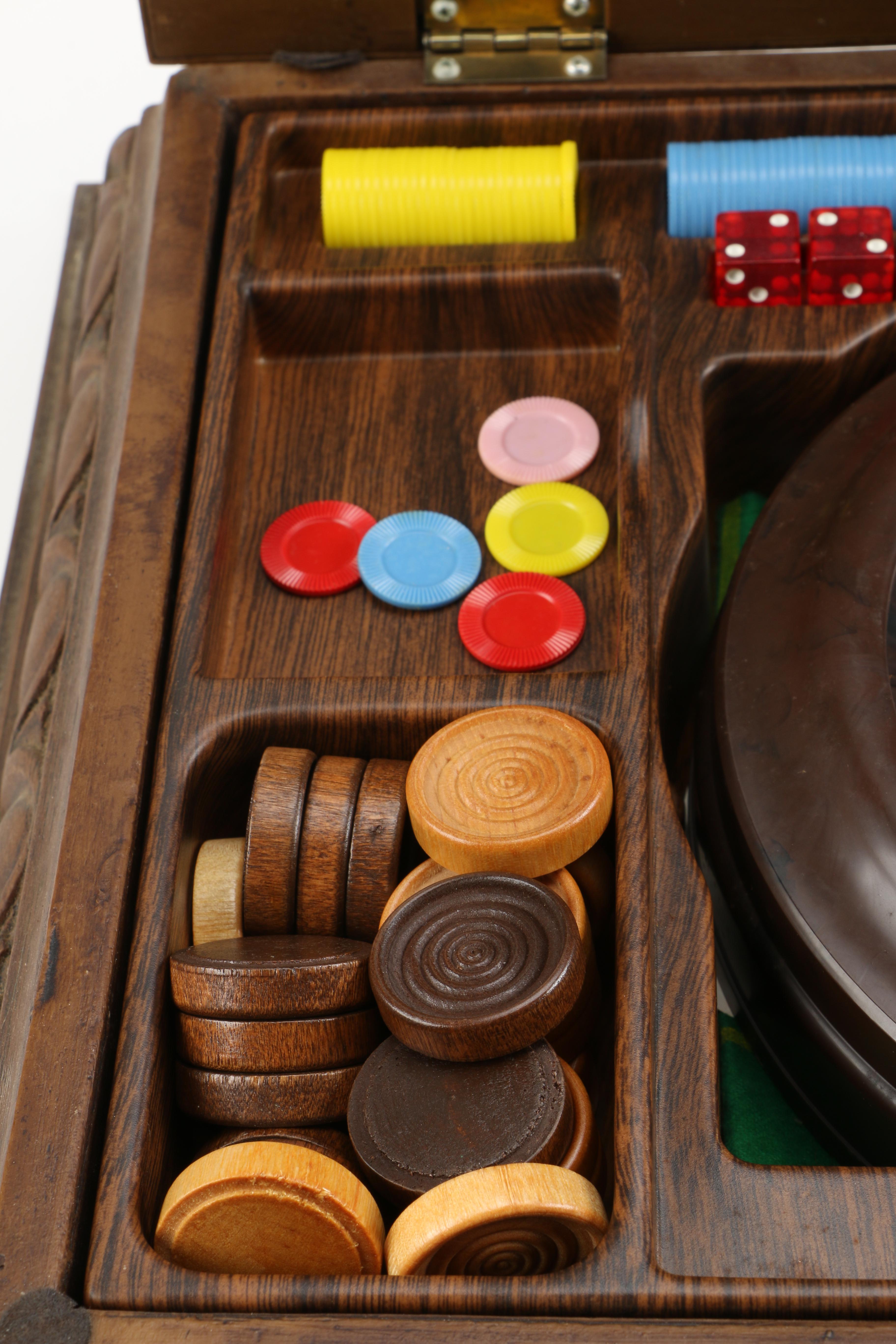 Assorted Wood Parlor Games