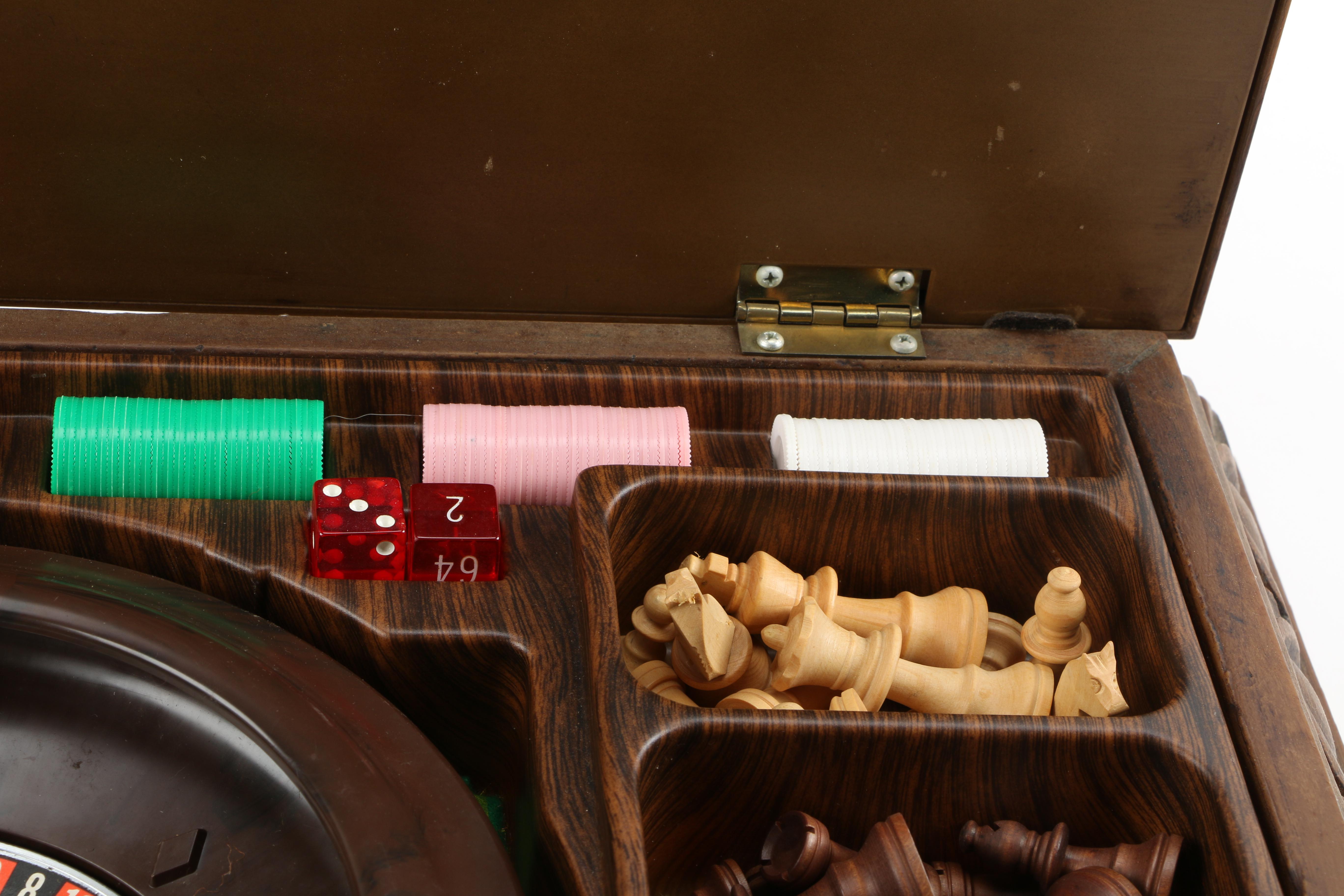 Assorted Wood Parlor Games