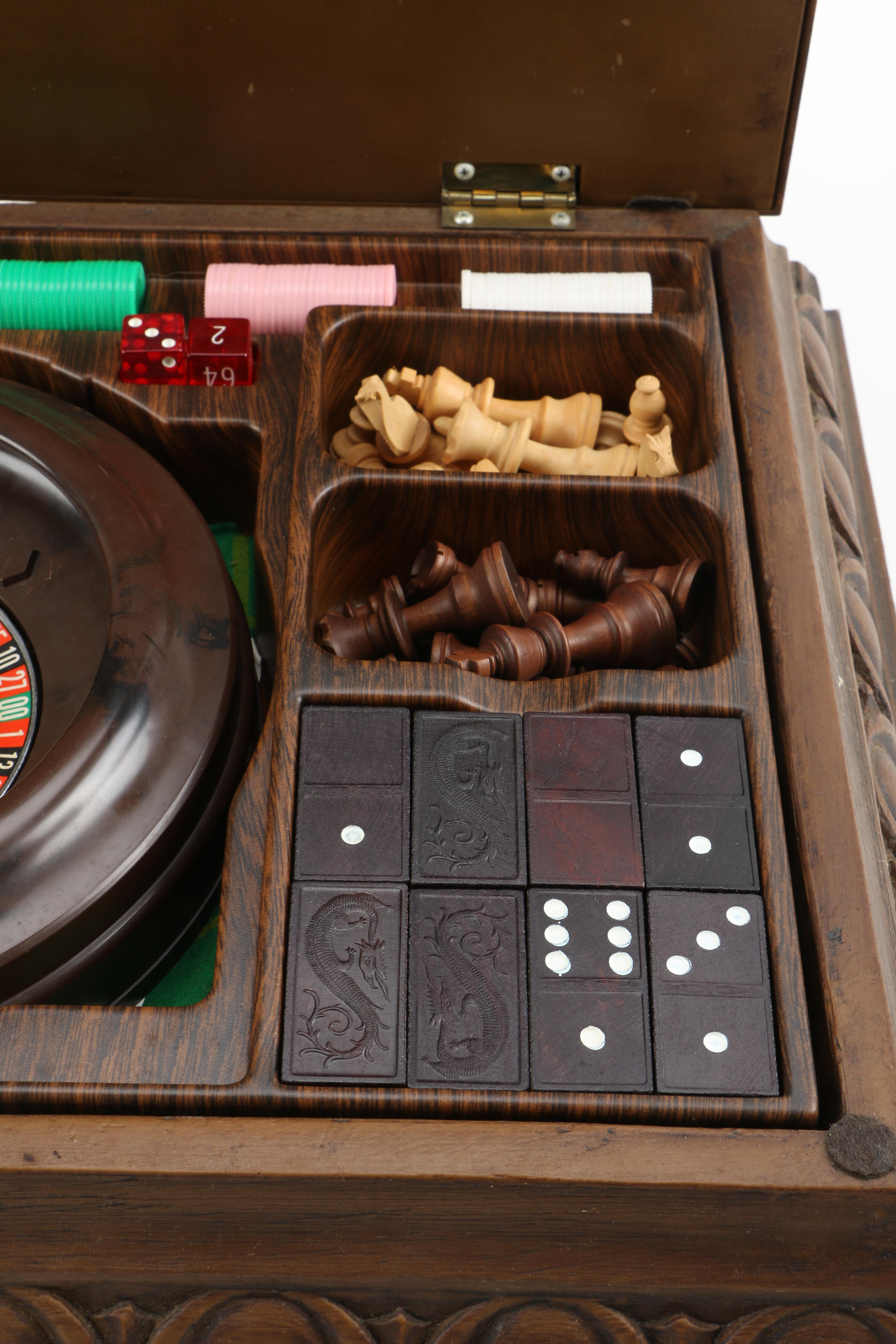 Assorted Wood Parlor Games