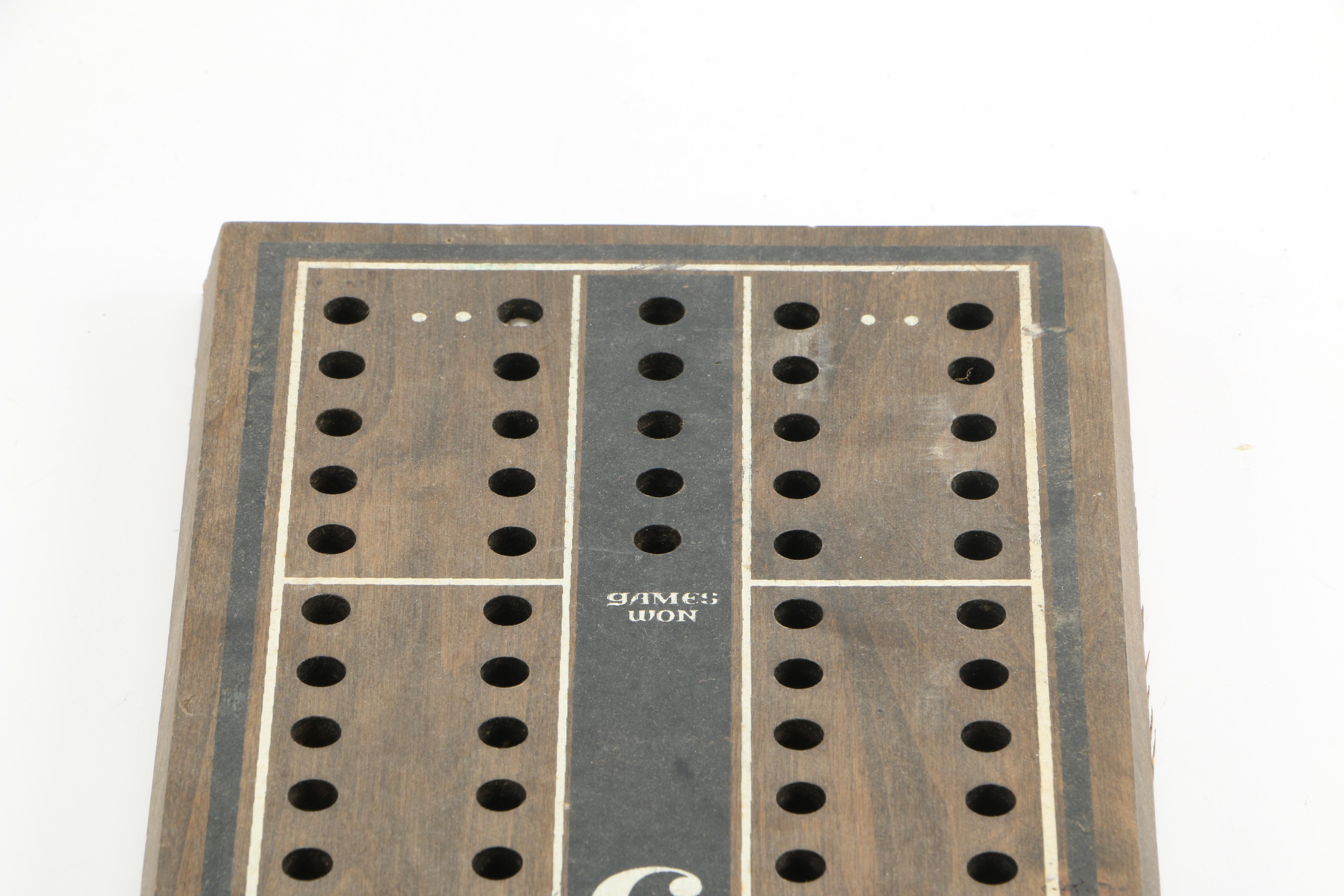 Assorted Wood Parlor Games
