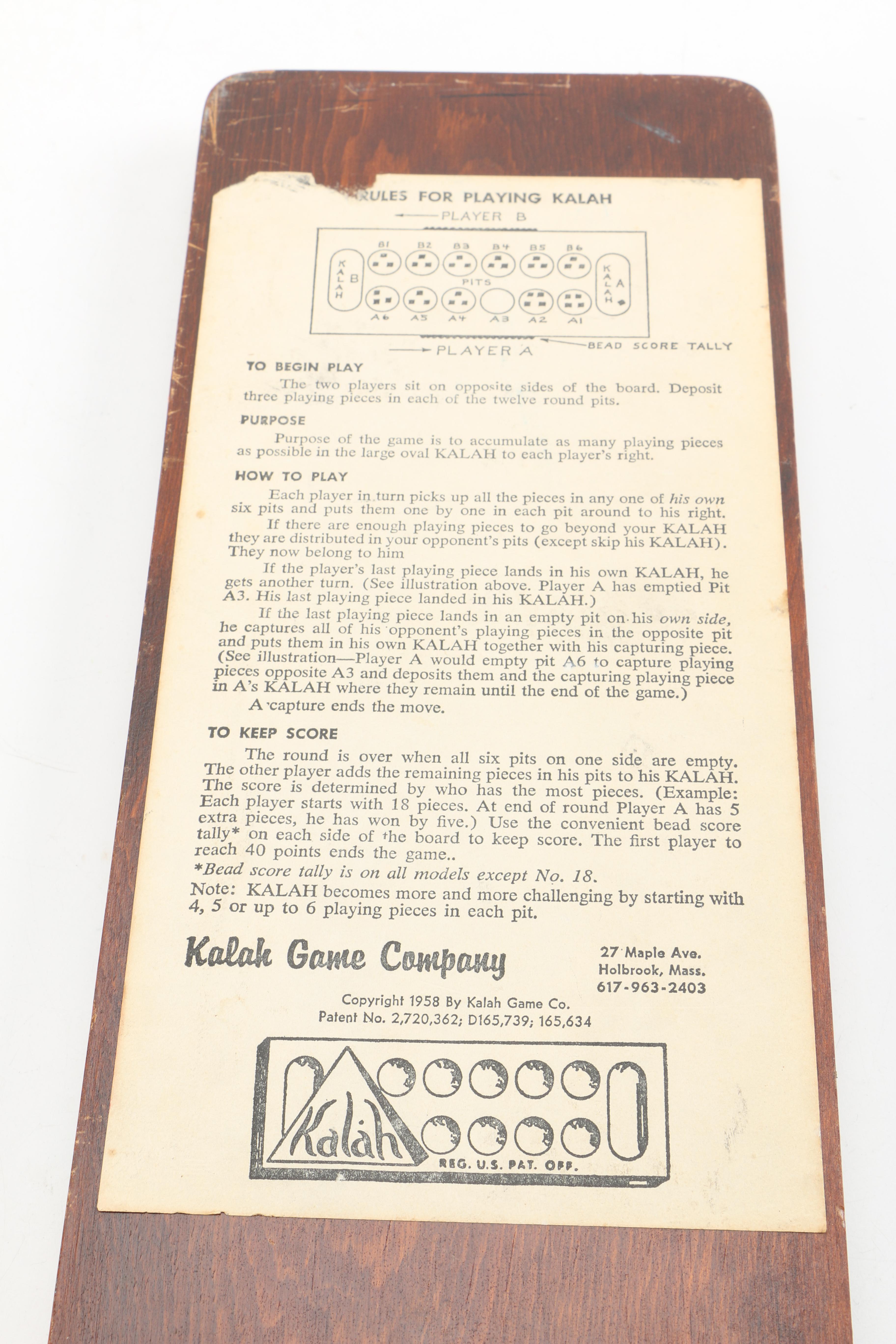 Assorted Wood Parlor Games