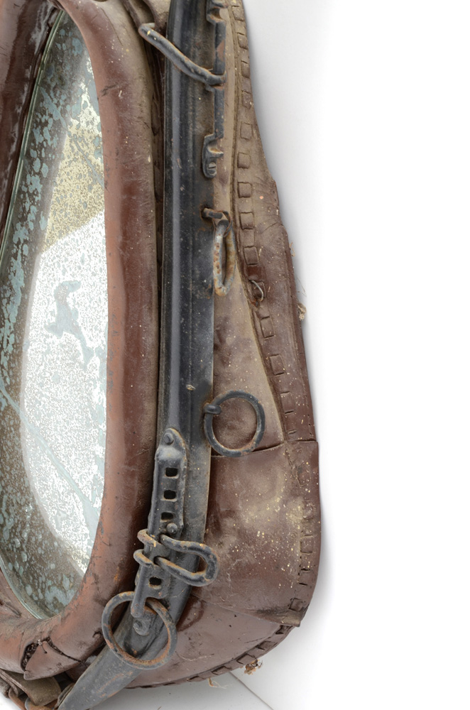 Antique Horse Collar Wall Mirror