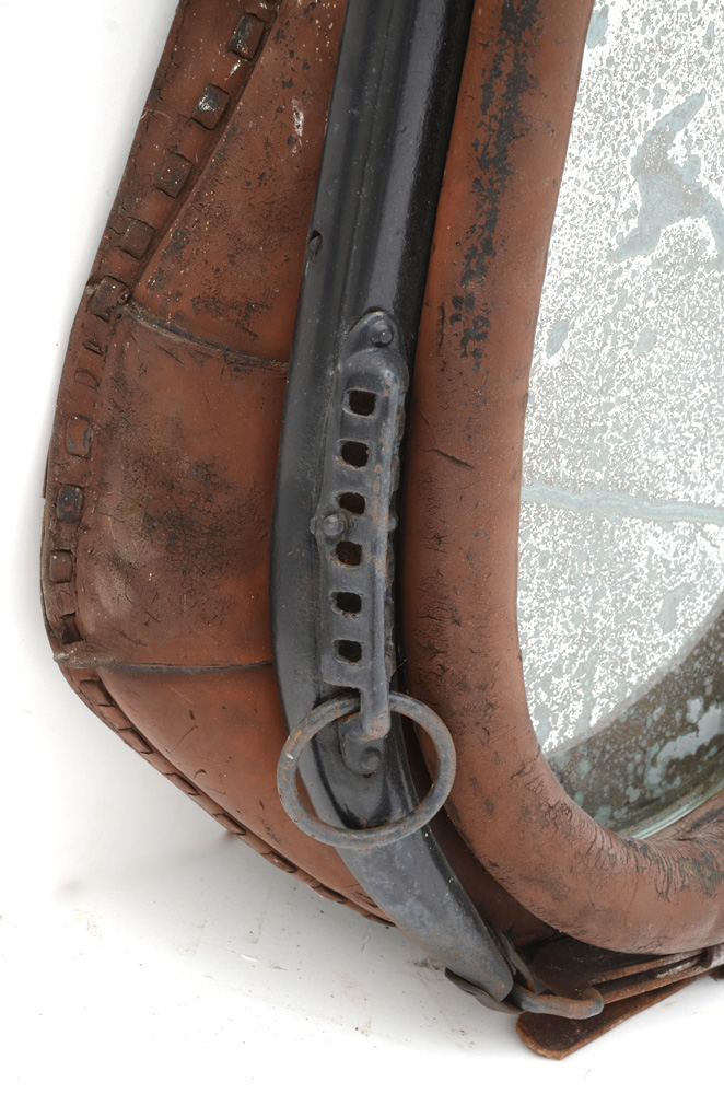 Antique Horse Collar Wall Mirror