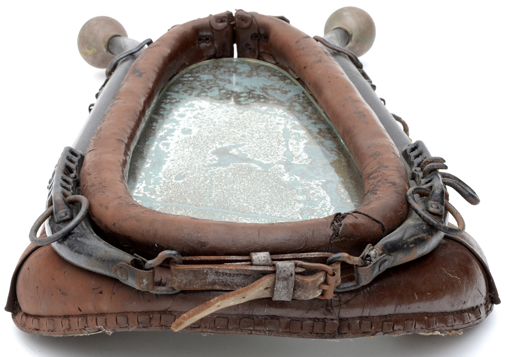 Antique Horse Collar Wall Mirror