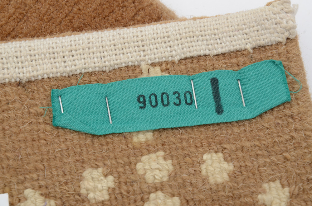 Carpet Creations Tibetan Hand Knotted Wool and Silk Accent Rug