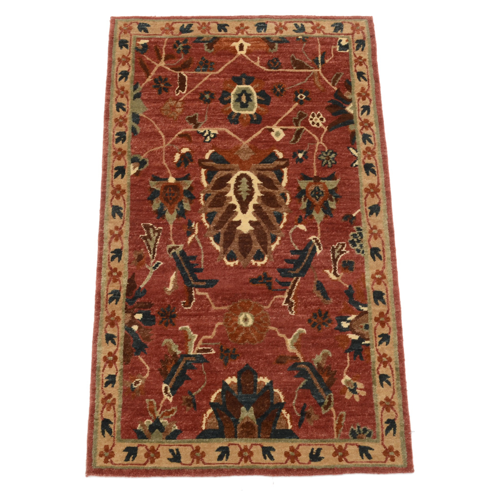 Tufenkian Artisan Tibetan Kotana Hand Knotted Wool Accent Rug