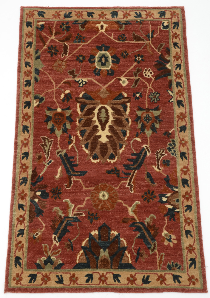 Tufenkian Artisan Tibetan Kotana Hand Knotted Wool Accent Rug