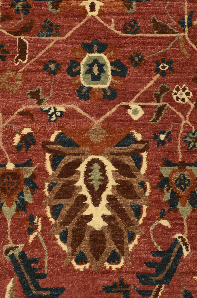 Tufenkian Artisan Tibetan Kotana Hand Knotted Wool Accent Rug