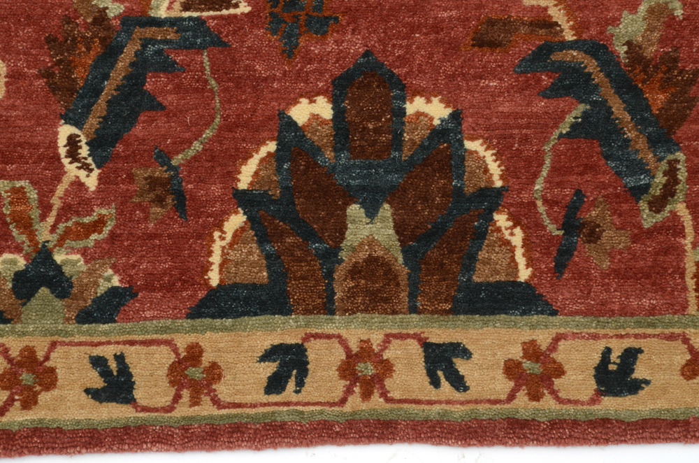 Tufenkian Artisan Tibetan Kotana Hand Knotted Wool Accent Rug