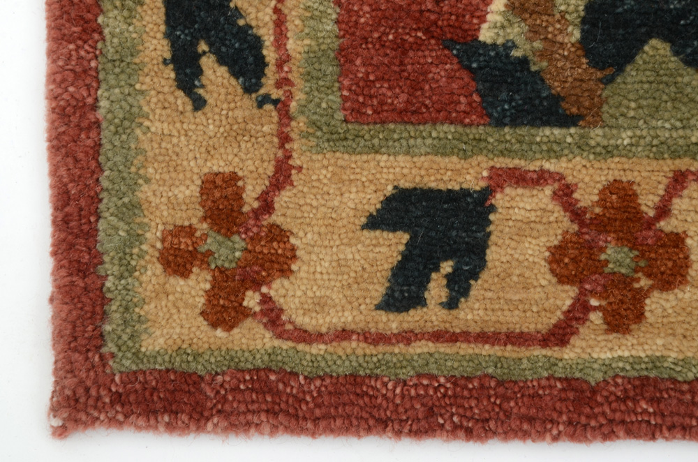 Tufenkian Artisan Tibetan Kotana Hand Knotted Wool Accent Rug