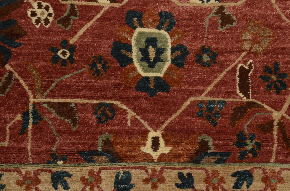 Tufenkian Artisan Tibetan Kotana Hand Knotted Wool Accent Rug