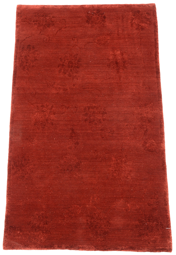 Tufenkian Tibetan Shakti Hand Knotted Wool and Silk Accent Rug