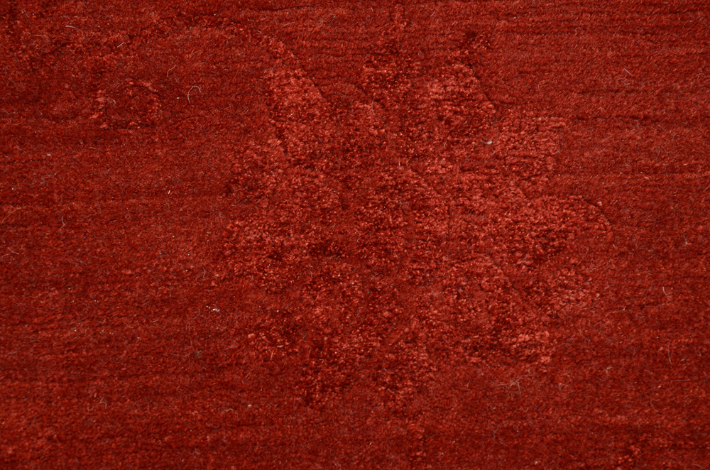 Tufenkian Tibetan Shakti Hand Knotted Wool and Silk Accent Rug